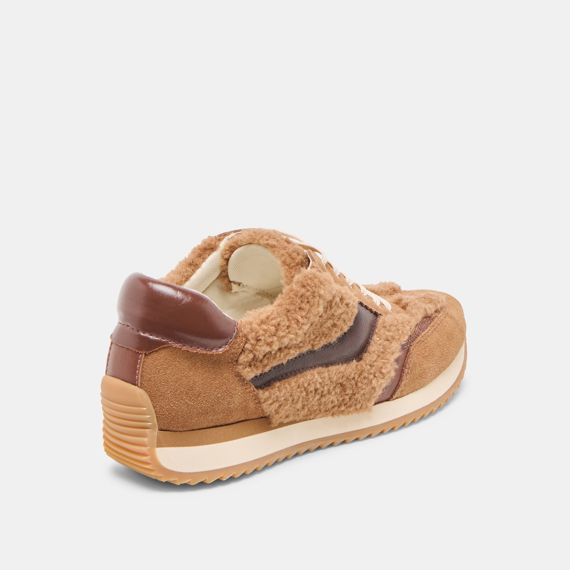 B.NTCD Plush Brown Plush Sneakers