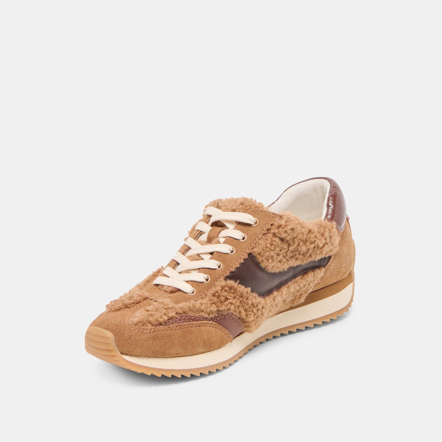 B.NTCD Plush Brown Plush Sneakers