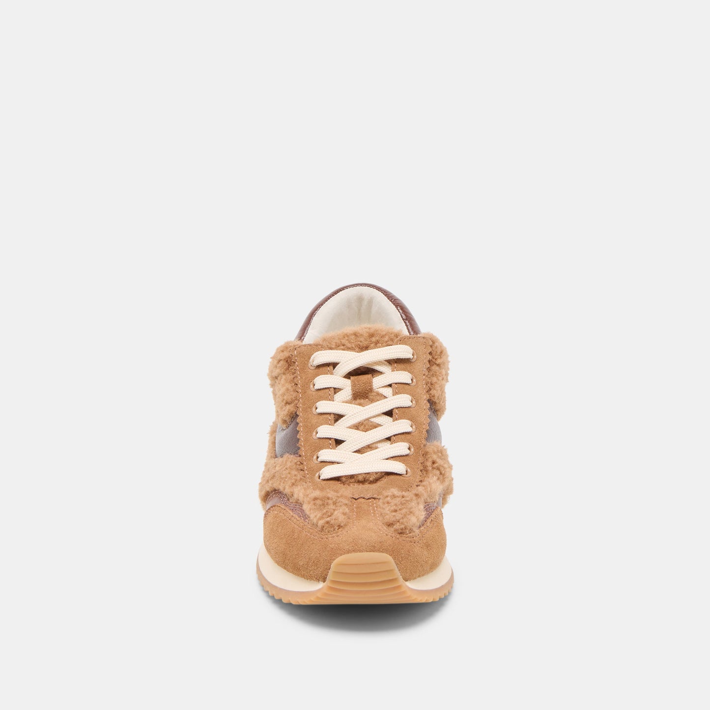B.NTCD Plush Brown Plush Sneakers