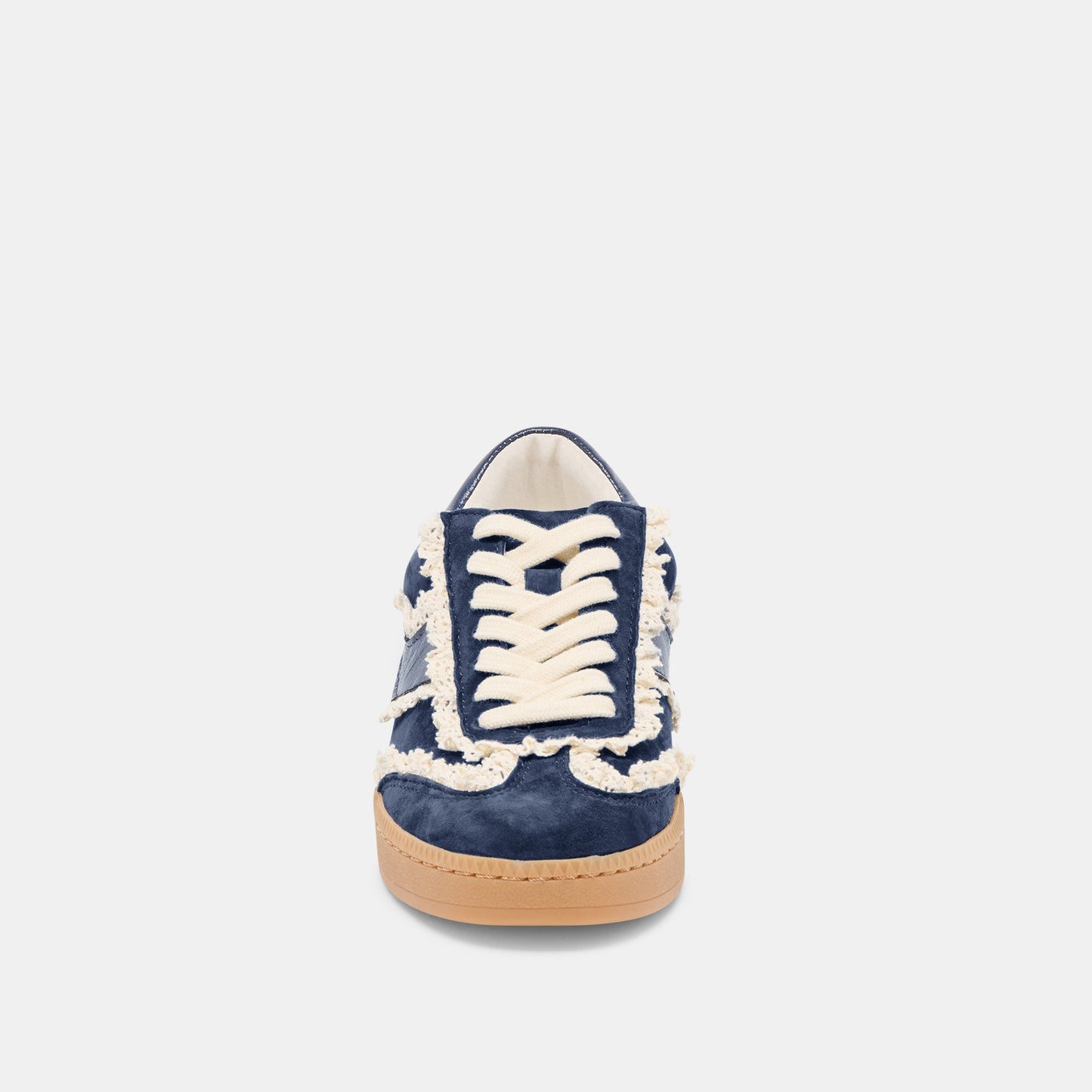 Notice Lace Navy Suede Sneakers