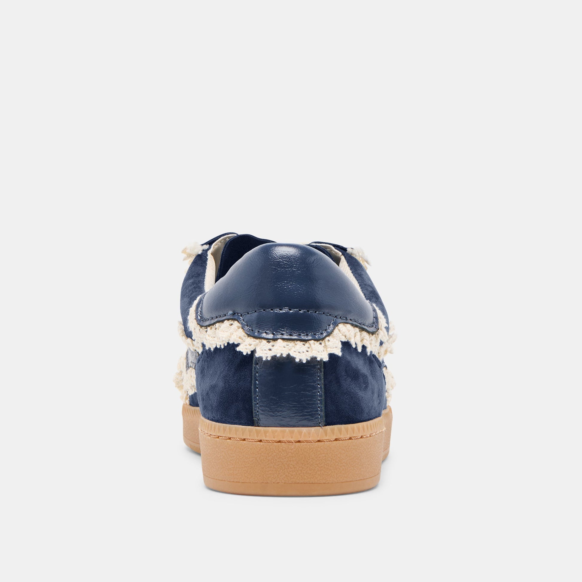 Notice Lace Navy Suede Sneakers