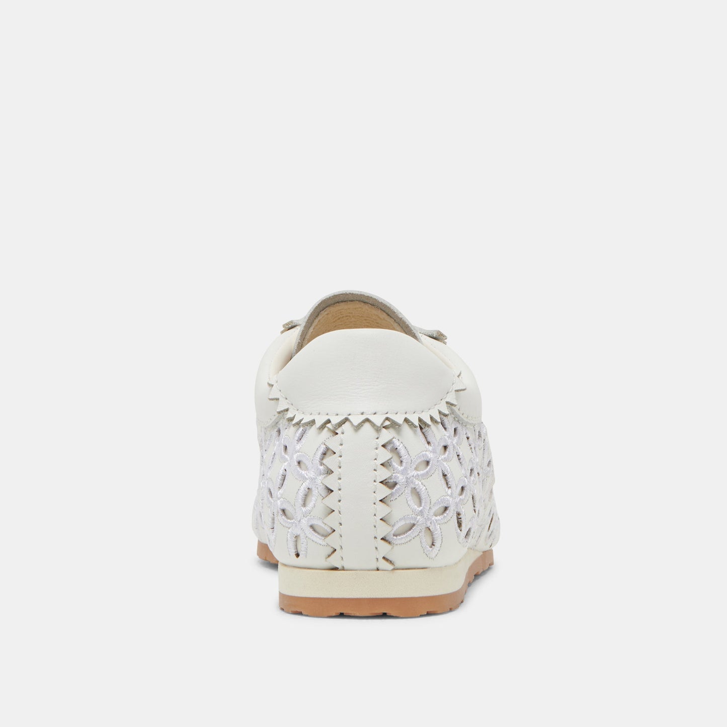 DANIE EYELET PERF SNEAKERS TRUE WHITE LEATHER
 – Dolce Vita