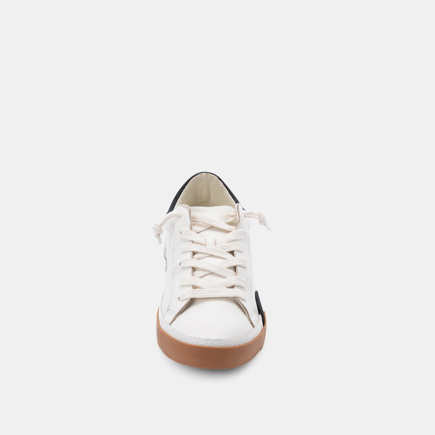 ZINA SNEAKERS WHITE BLACK LEATHER
 – Dolce Vita