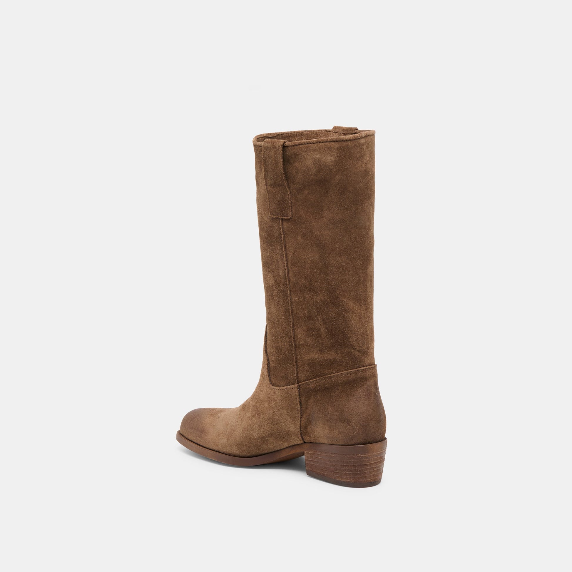 Romie Chocolate Suede Boots