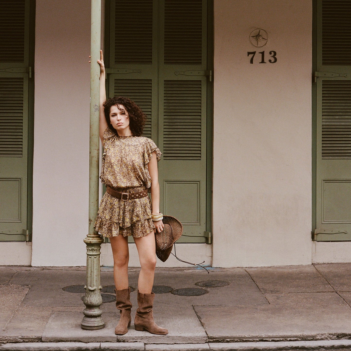 Romie Chocolate Suede Boots