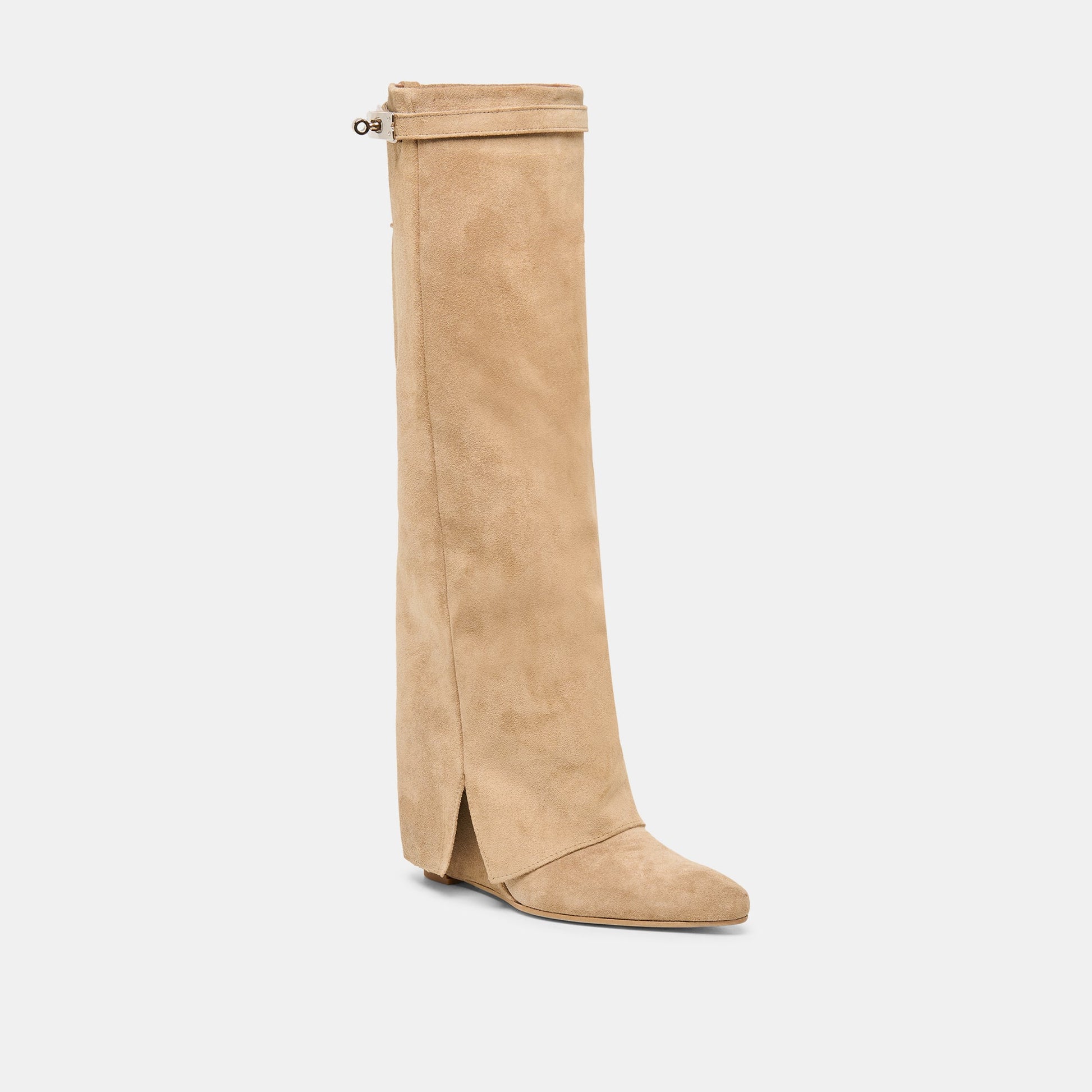 Aggy Sand Suede Boots