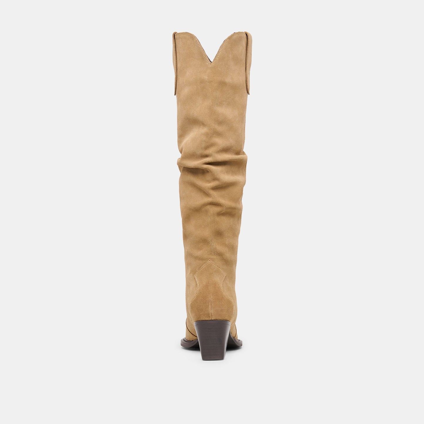 Buckly Camel Suede Boots