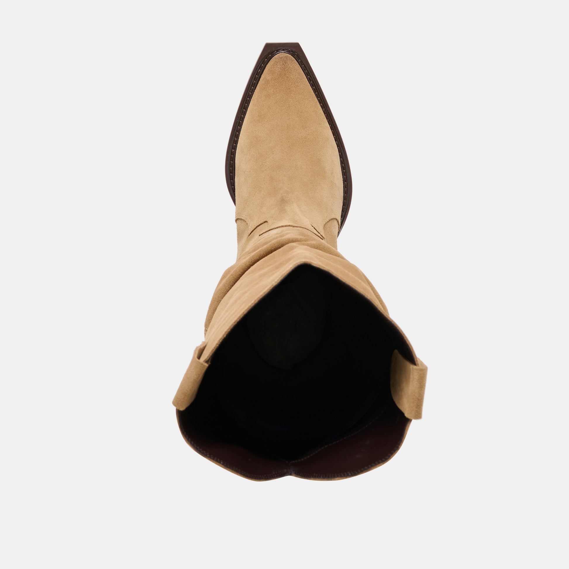 Buckly Camel Suede Boots