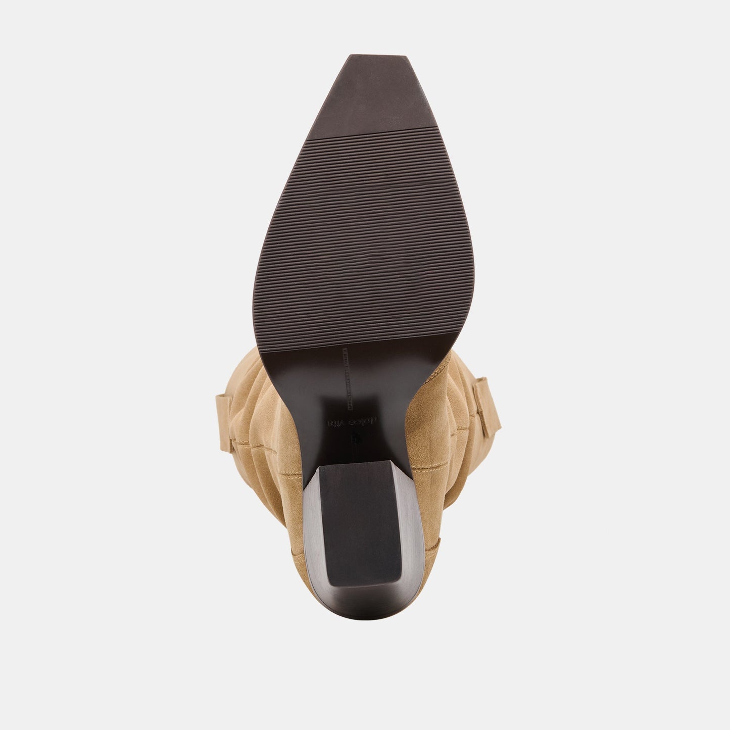 Buckly Camel Suede Boots