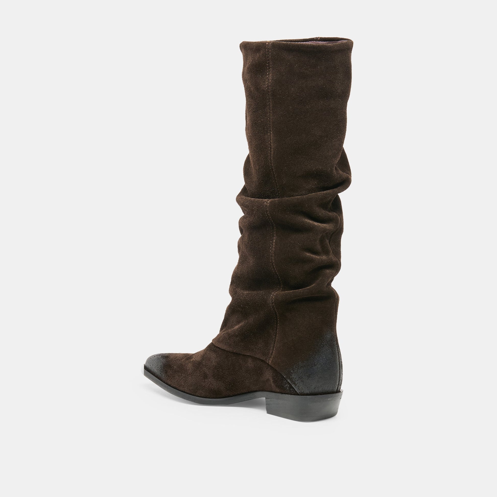 Marla Dk Brown Suede Boots