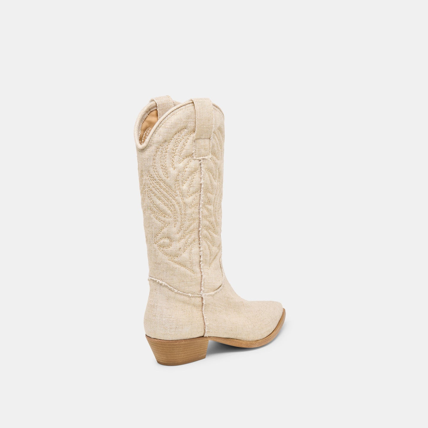Tanner Bone Fabric Boots