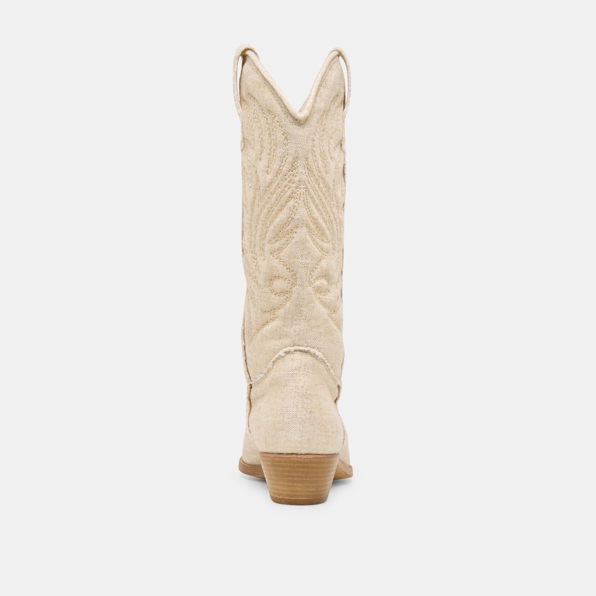 Tanner Bone Fabric Boots