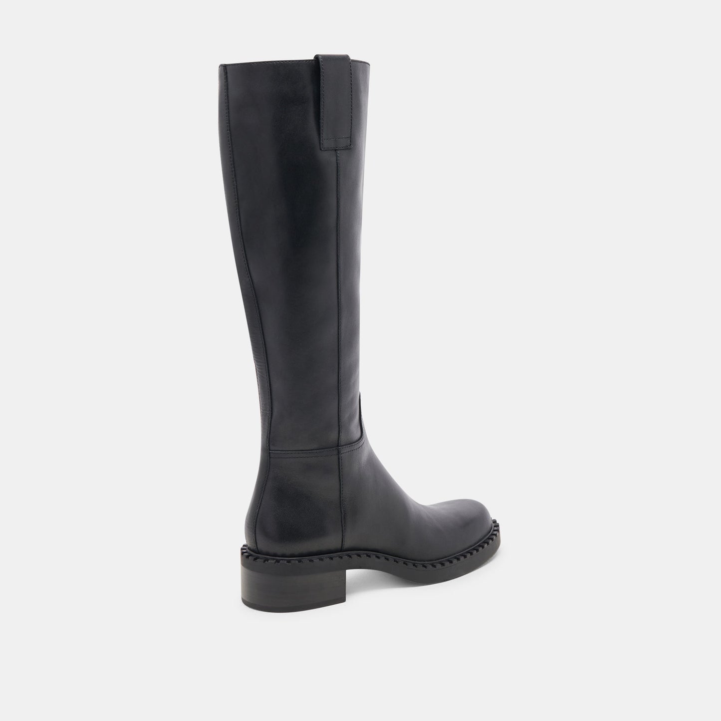Glory H2O Waterproof Black Leather Wide Calf Boots