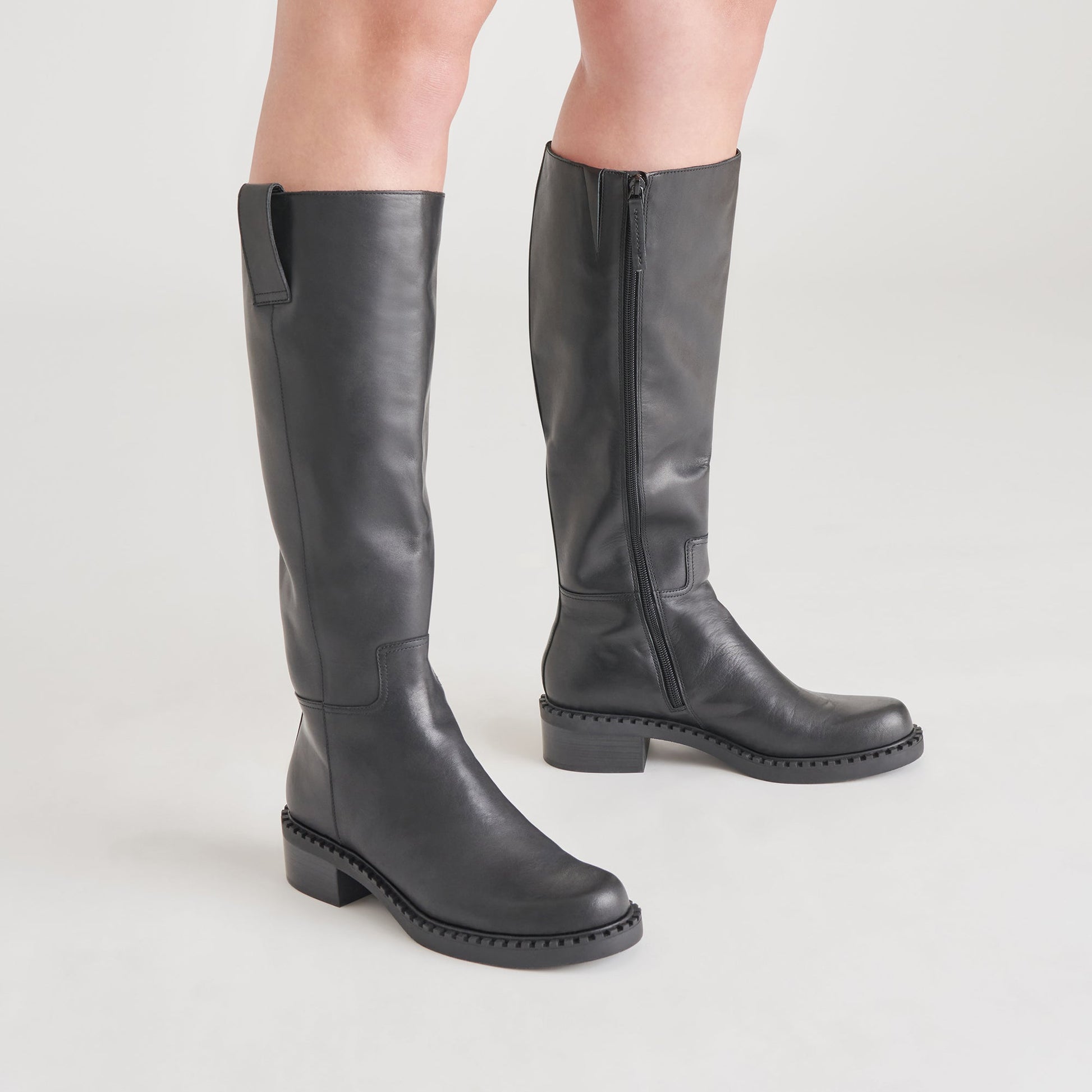 Glory H2O Waterproof Black Leather Boots