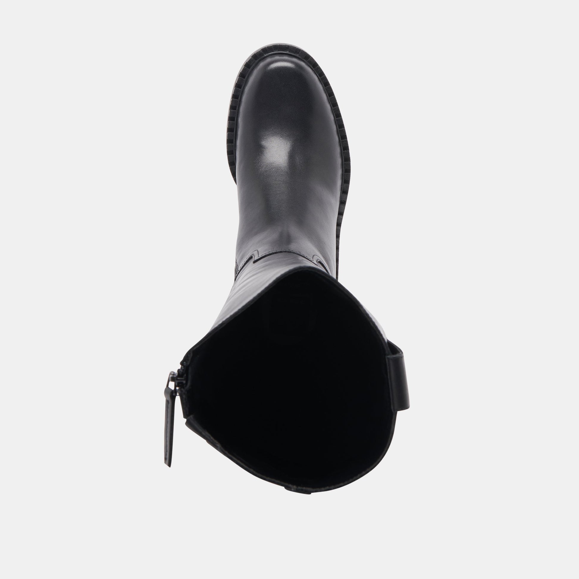 Glory H2O Waterproof Black Leather Extra Wide Calf Boots