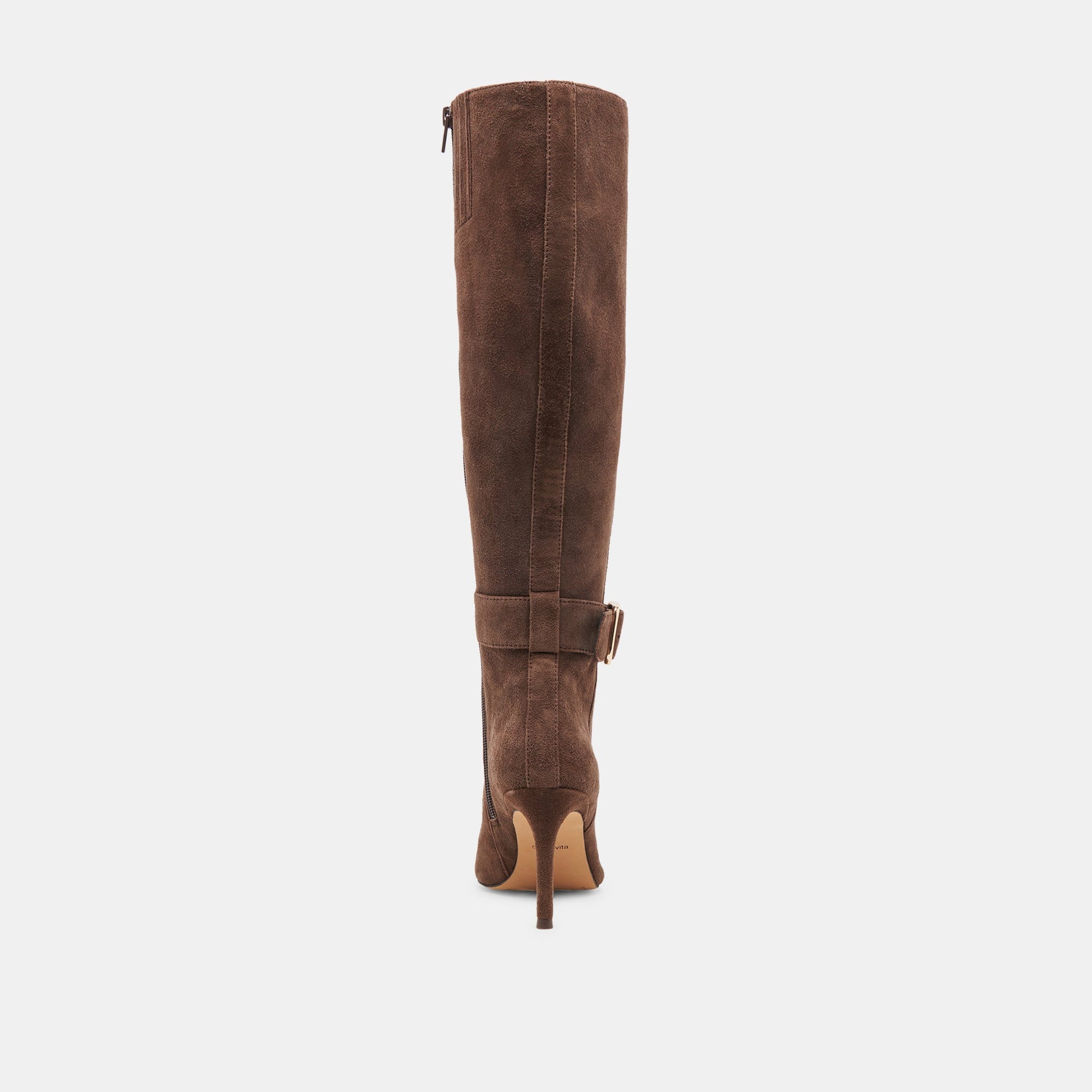 KINZY BOOTS DK BROWN SUEDE
 – Dolce Vita