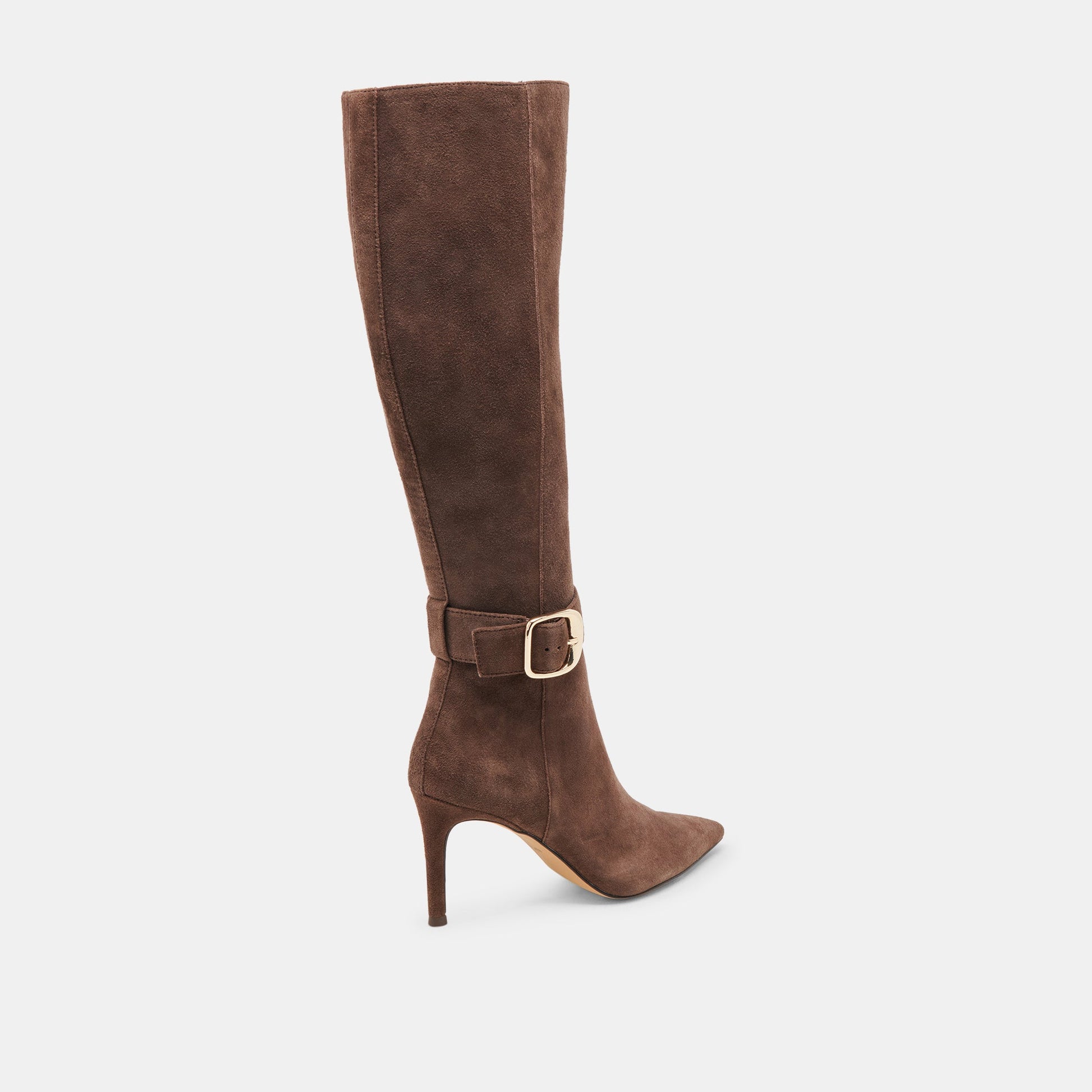 KINZY BOOTS DK BROWN SUEDE
 – Dolce Vita