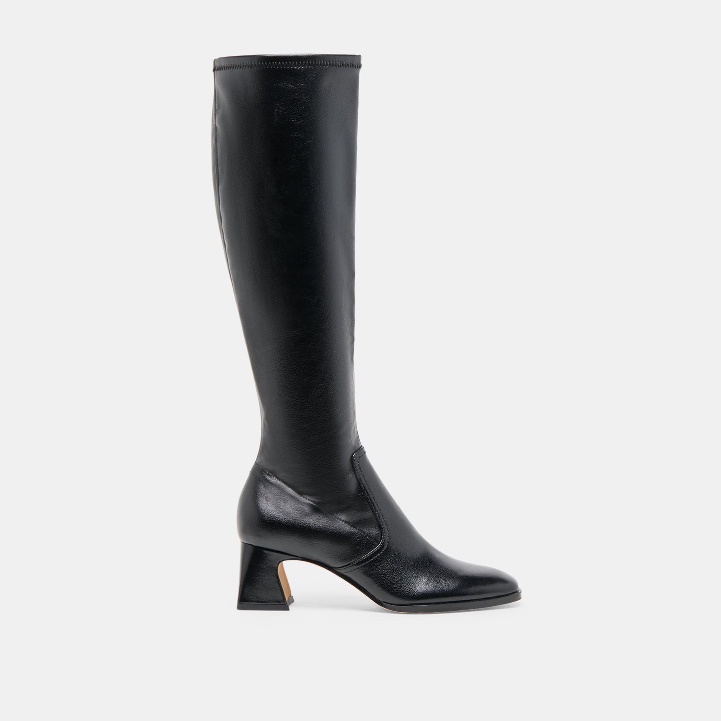 Alivia Black Leather Boots
