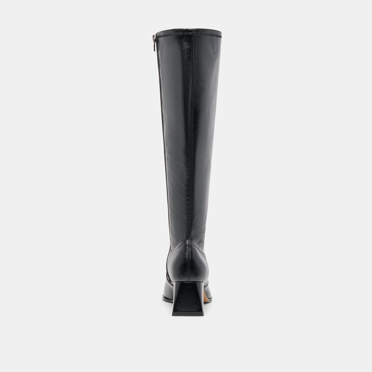 Alivia Black Leather Boots