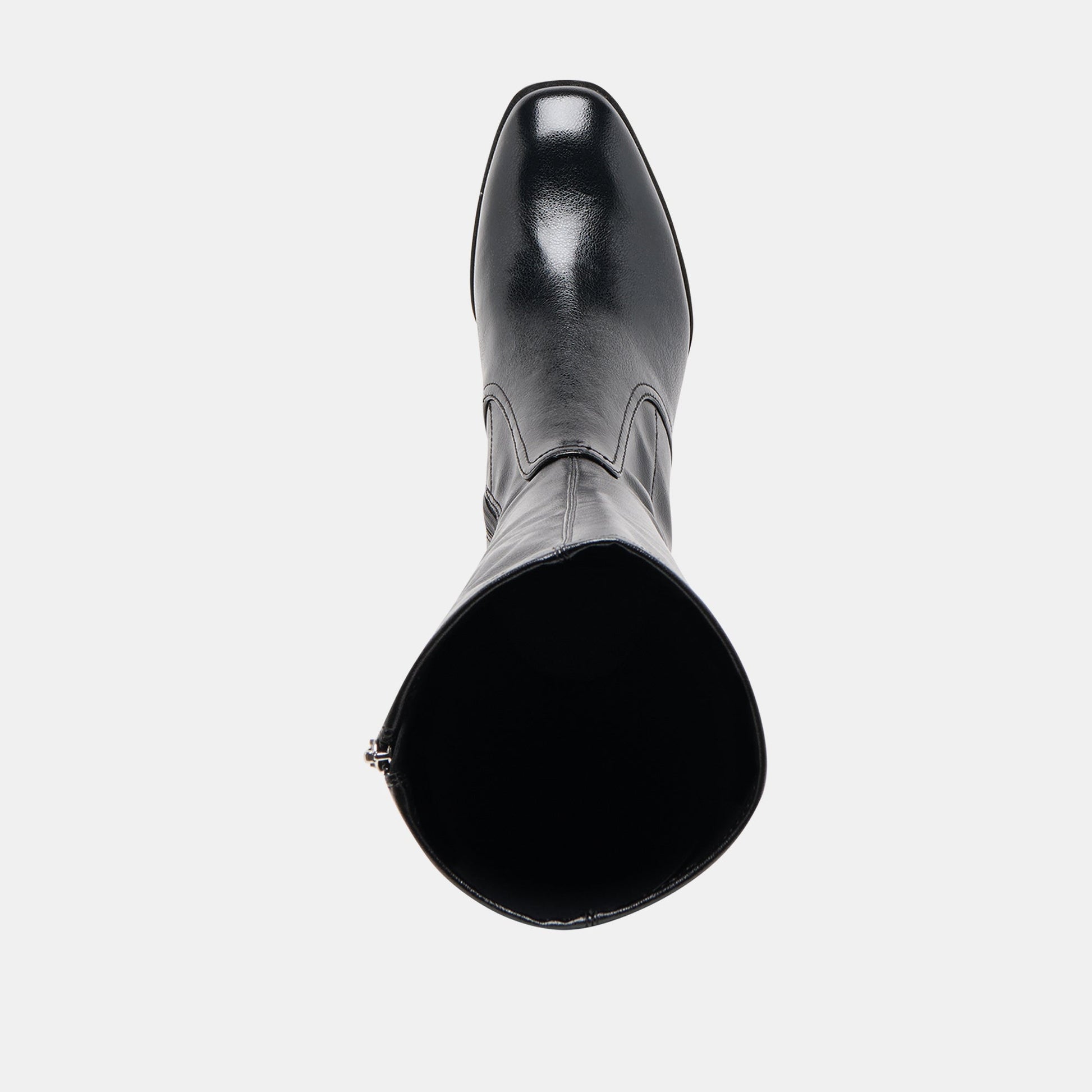 Alivia Black Leather Boots