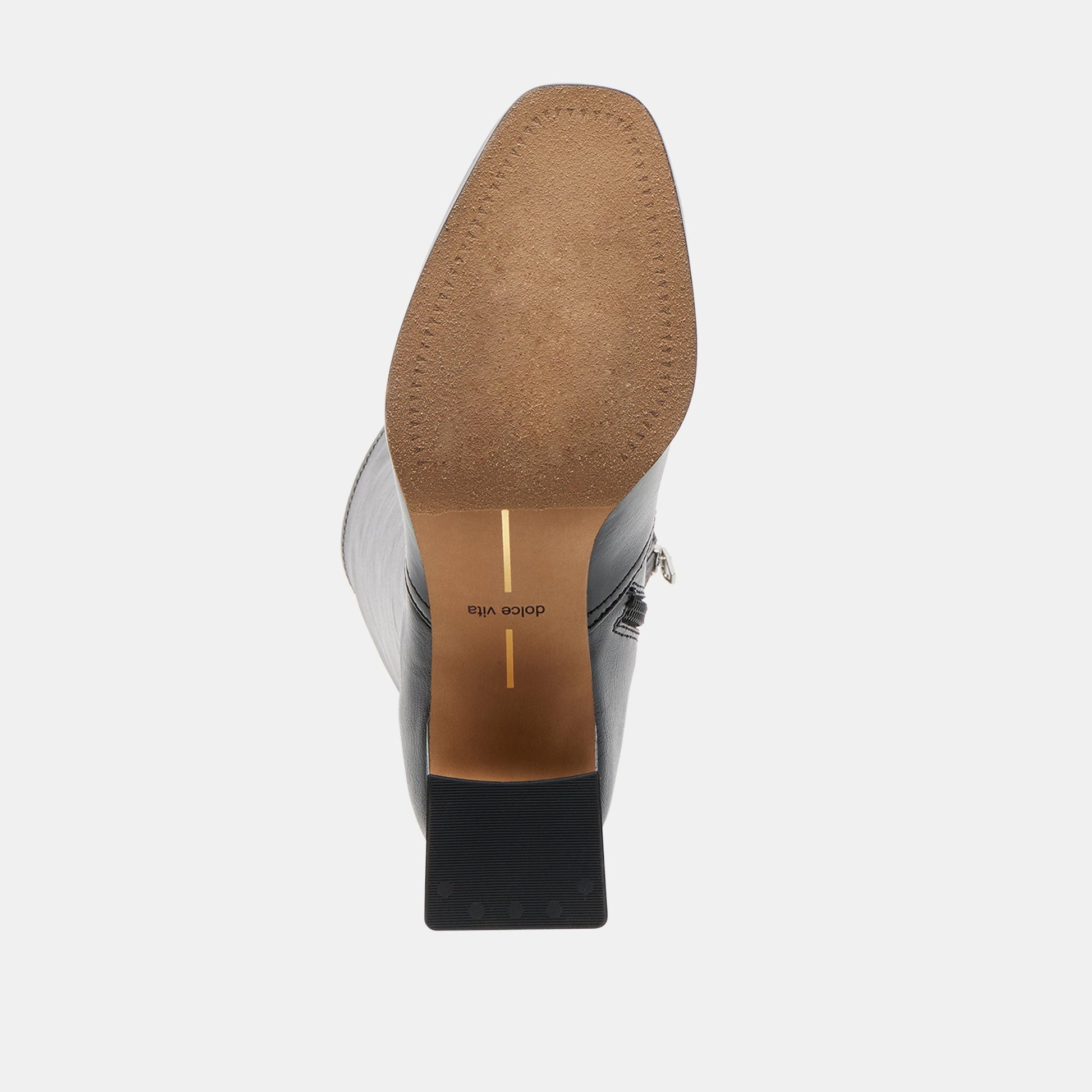 Alivia Black Leather Boots