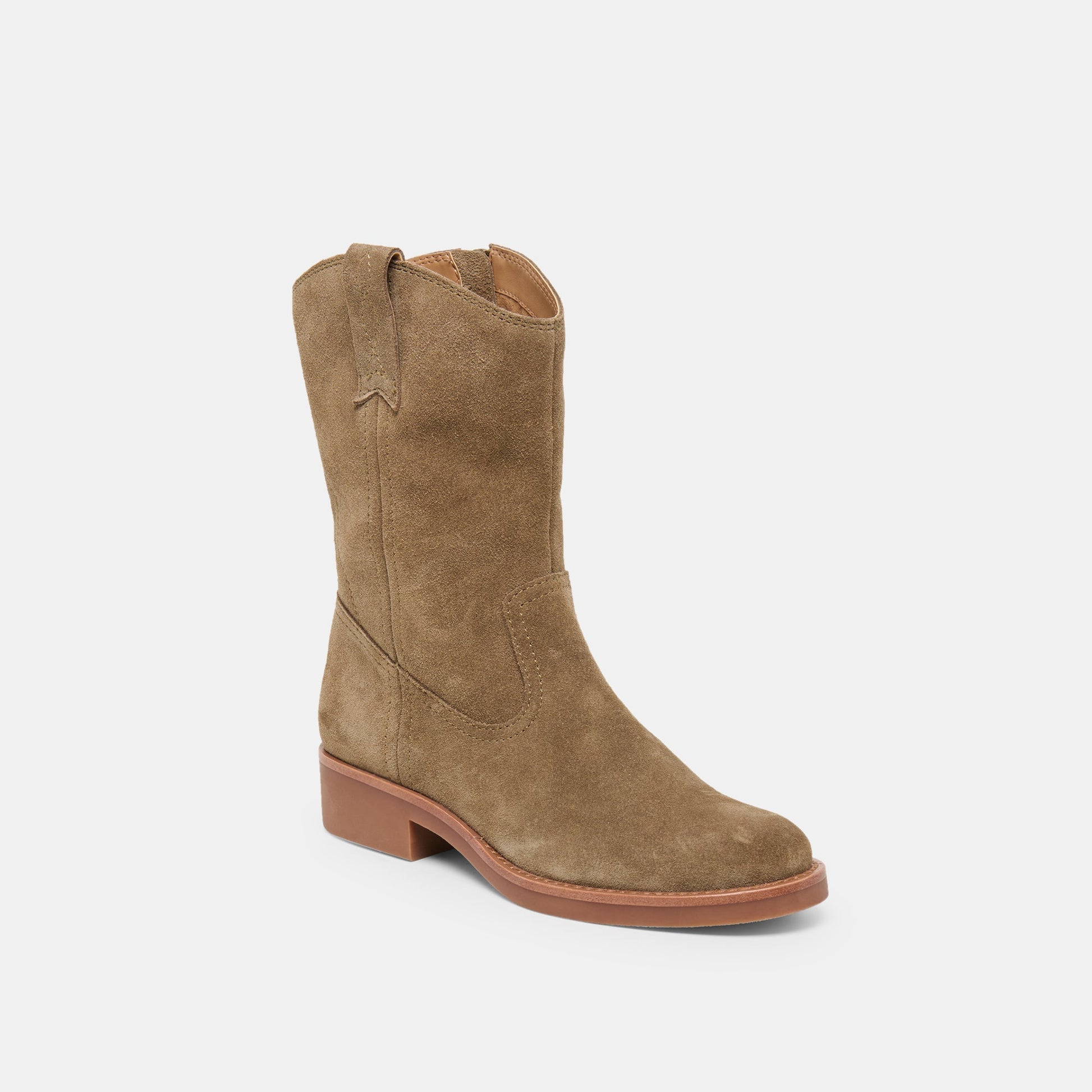 Haline H2O Olive Suede Waterproof Boots