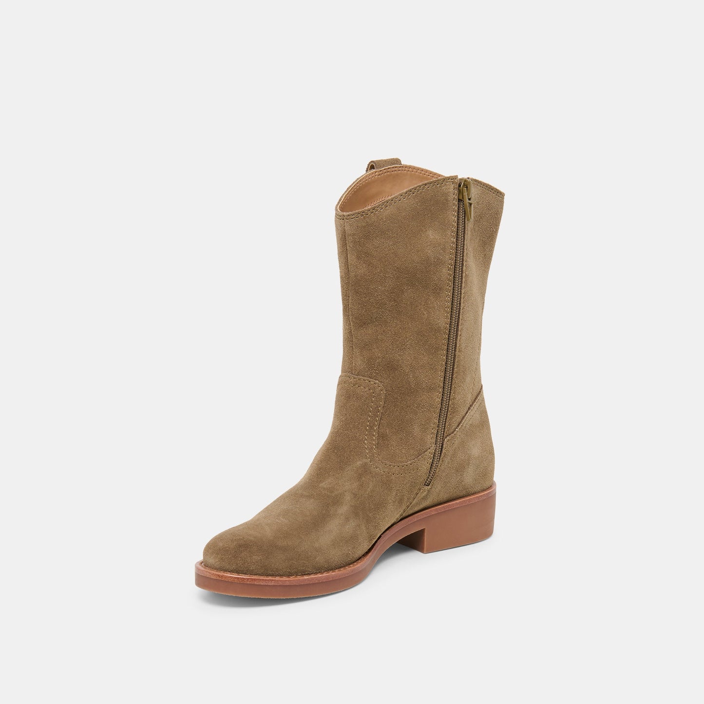 Haline H2O Olive Suede Waterproof Boots