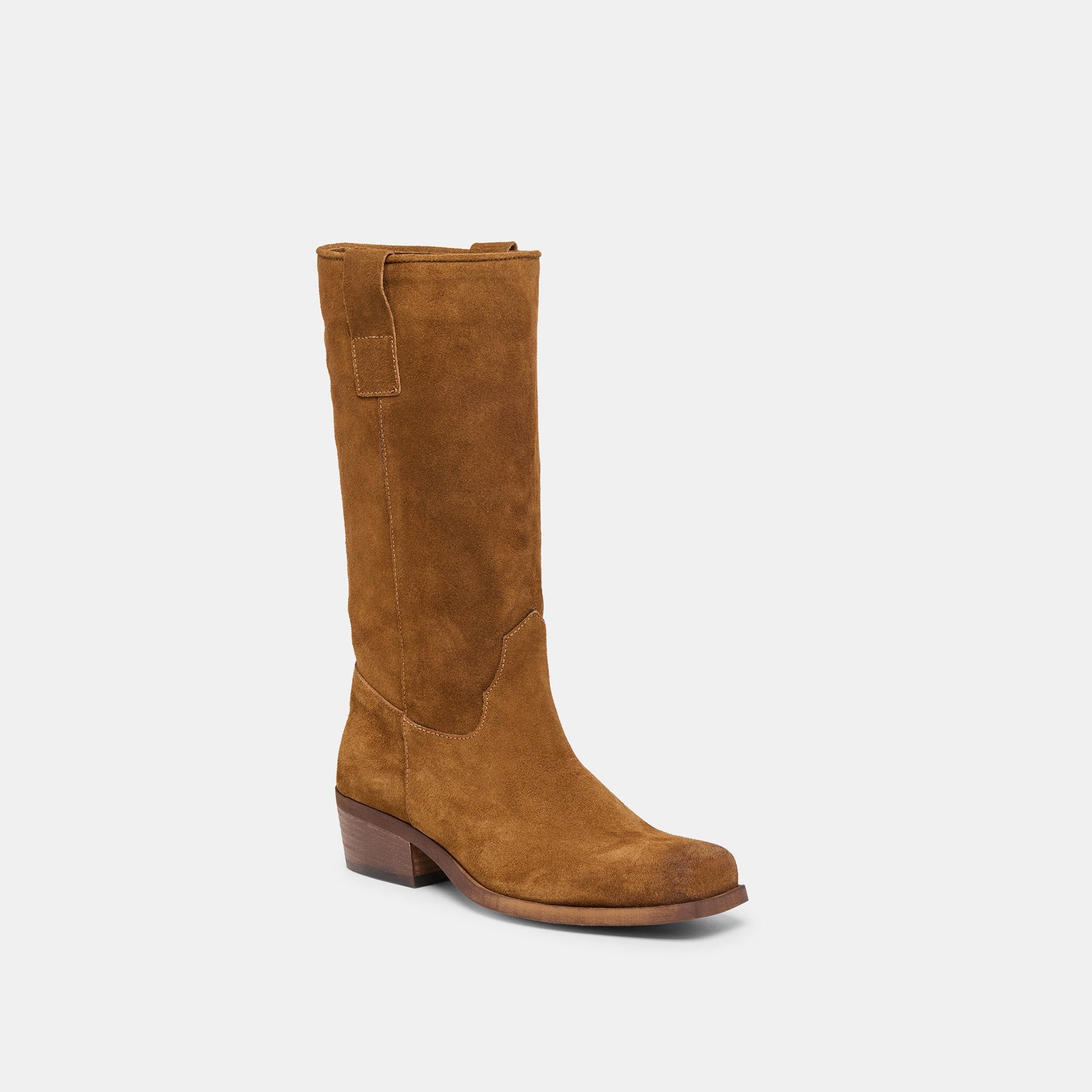Romie Brown Suede Boots