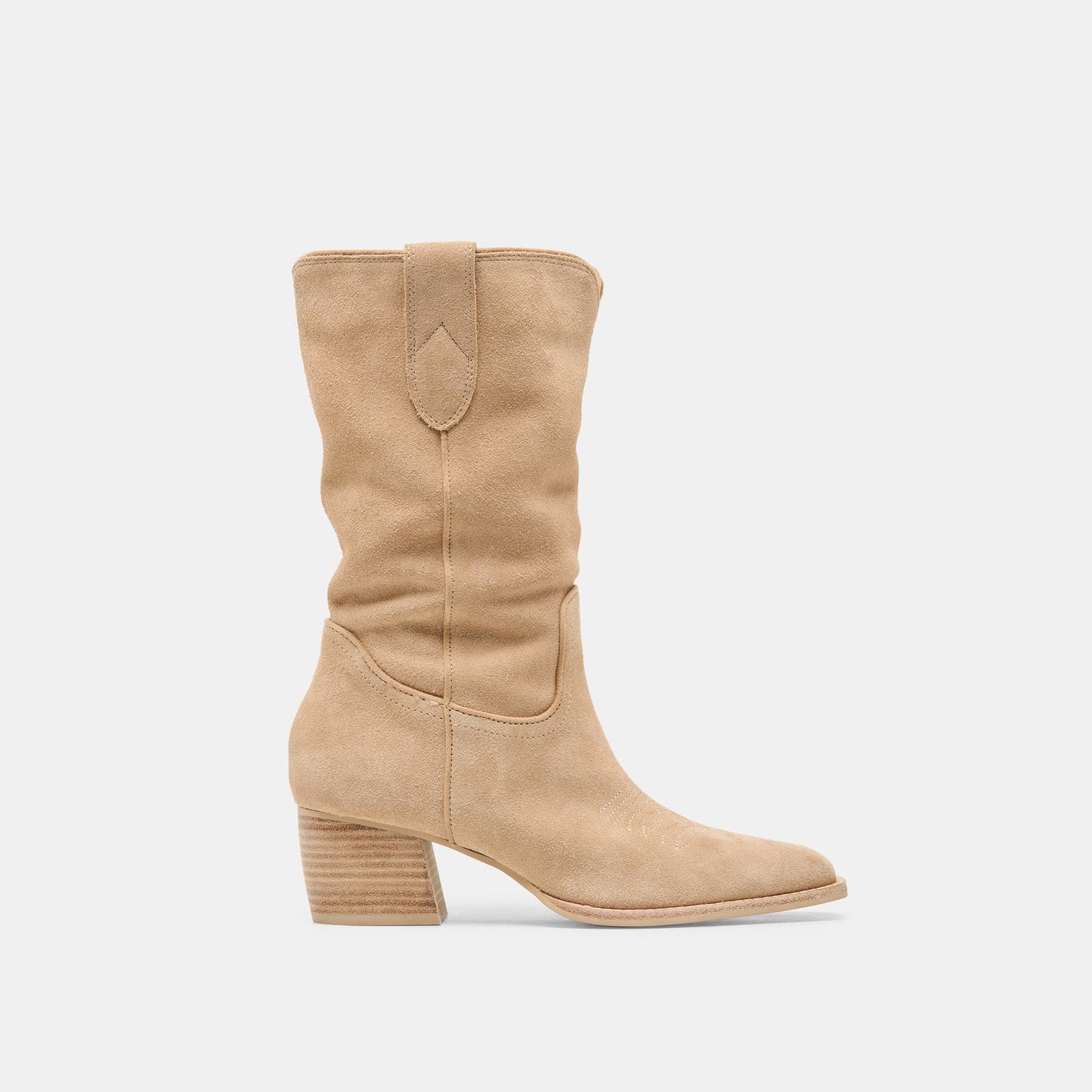 Vergil Camel Suede Boots