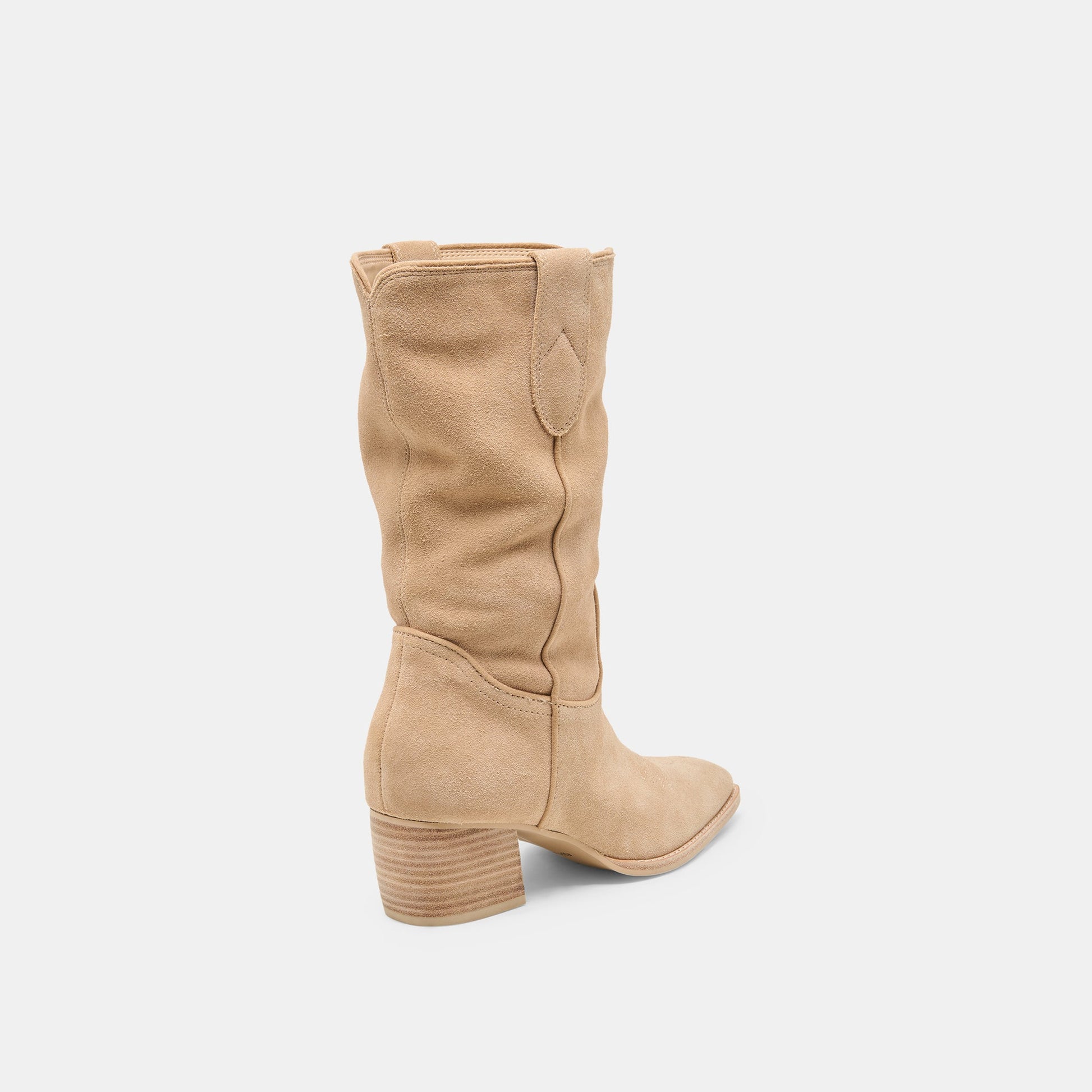 Vergil Camel Suede Boots