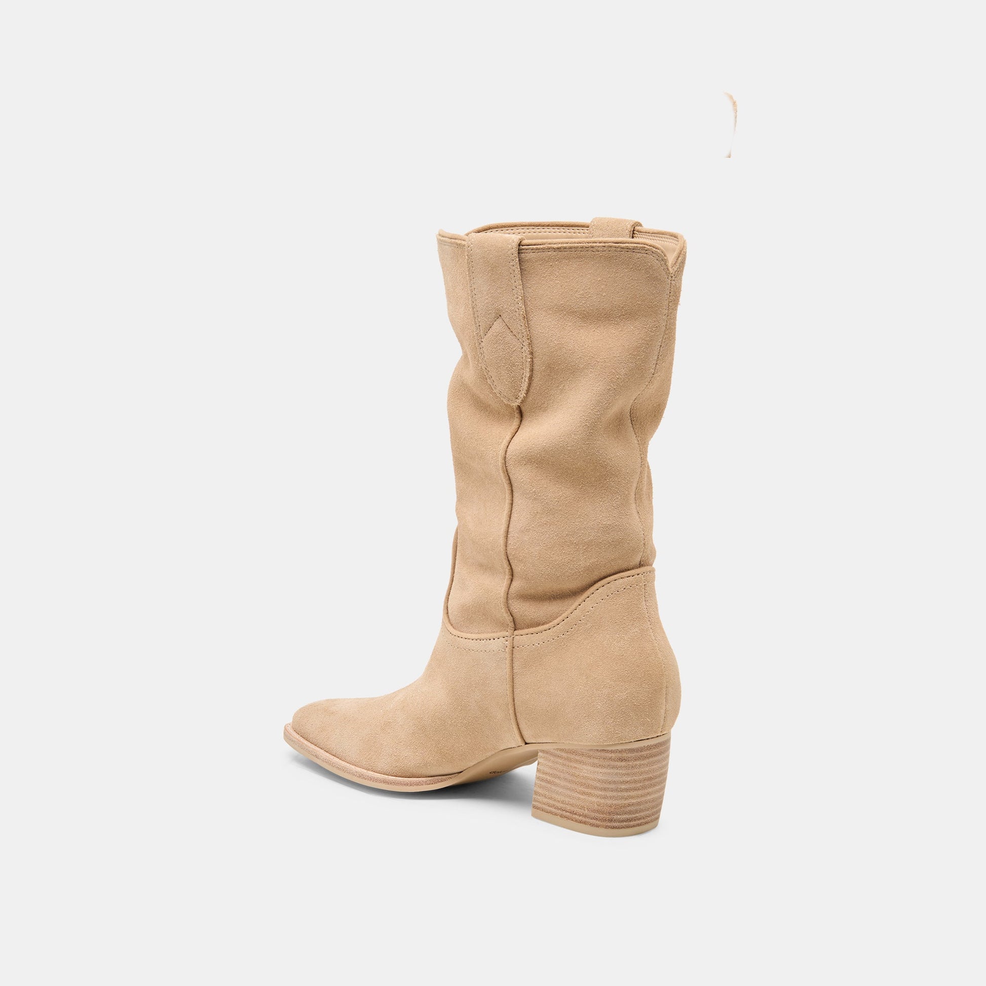 Vergil Camel Suede Boots