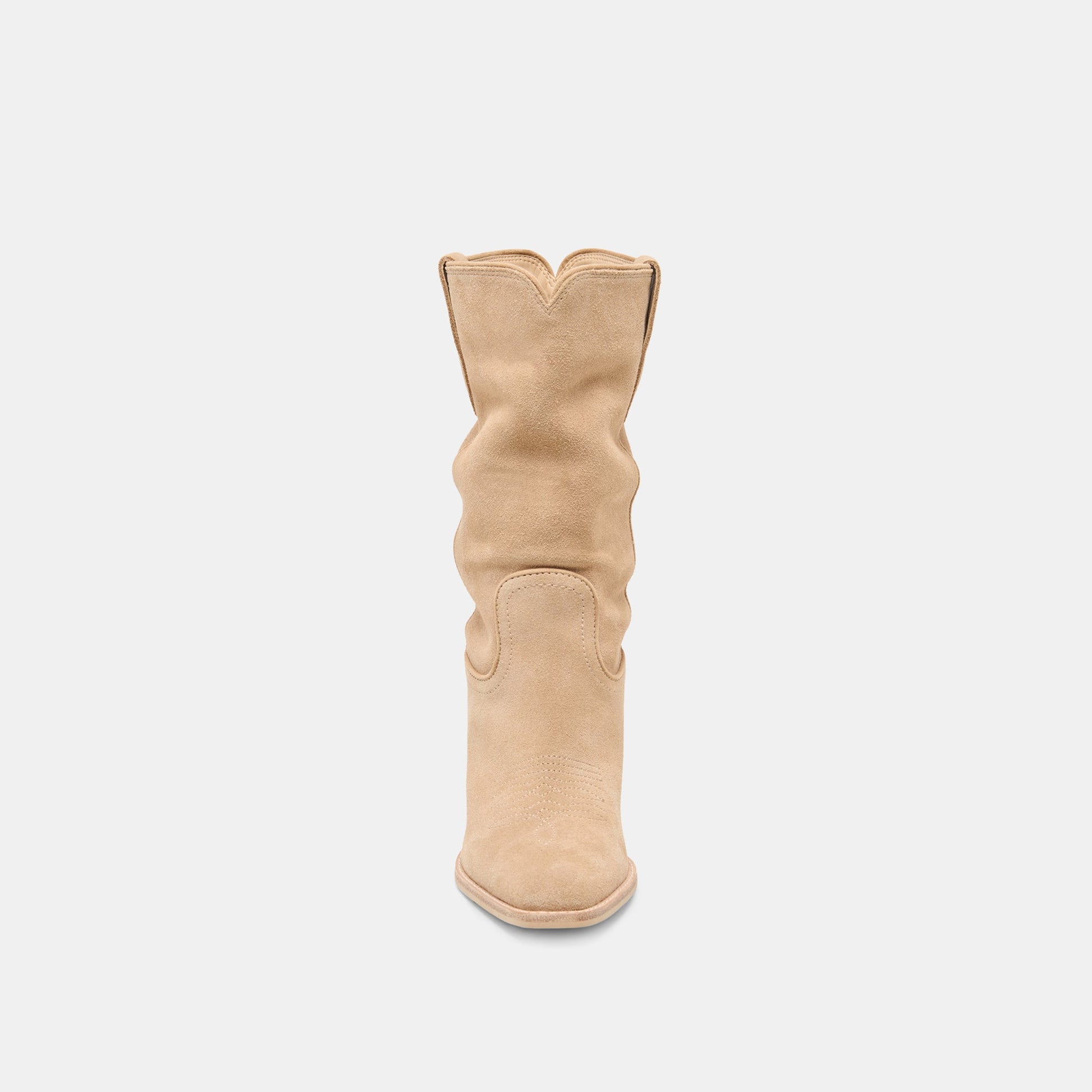 Vergil Camel Suede Boots