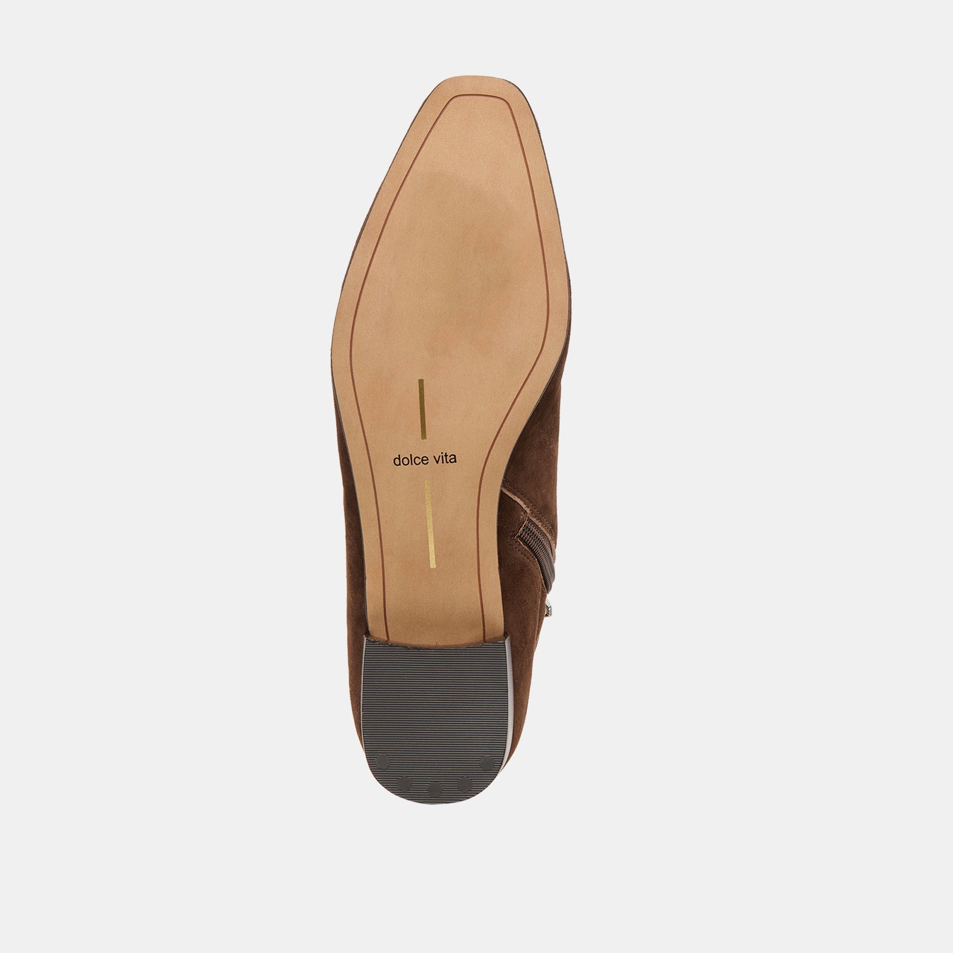 Tarine Dk Brown Nubuck Booties