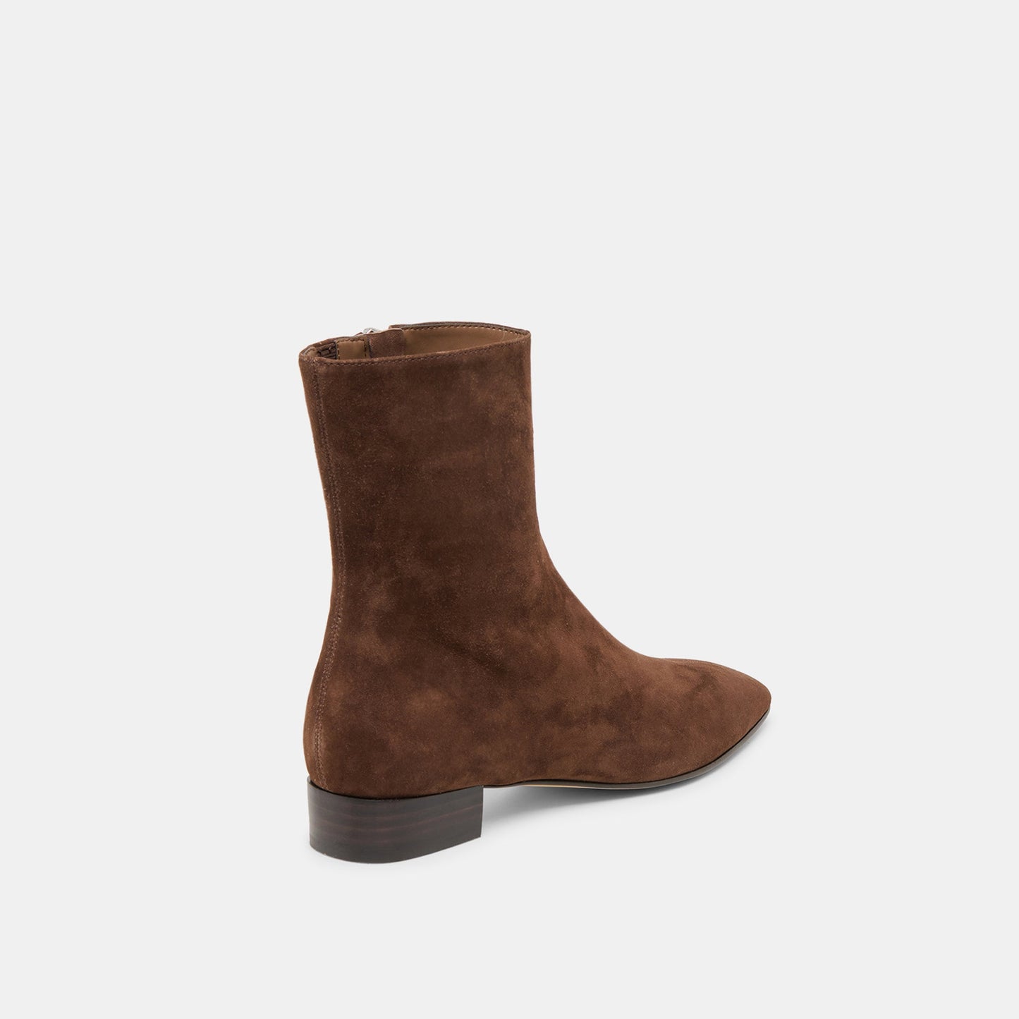 Tarine Dk Brown Nubuck Booties
