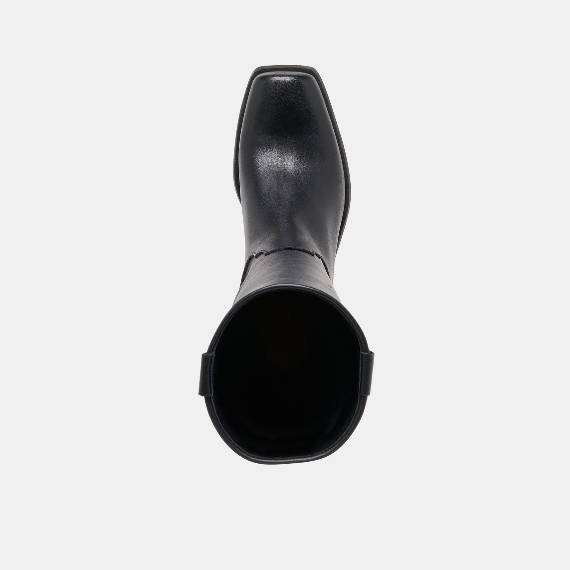 Romie Black Leather Boots