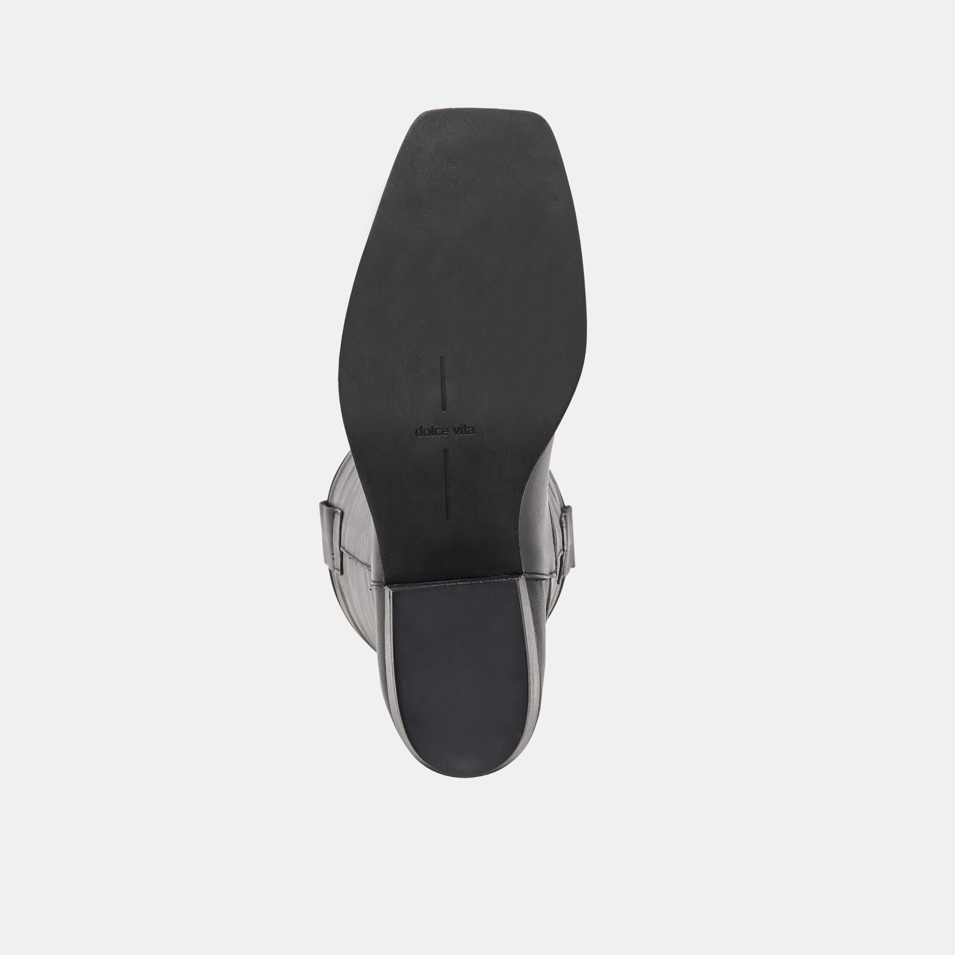 Romie Black Leather Boots
