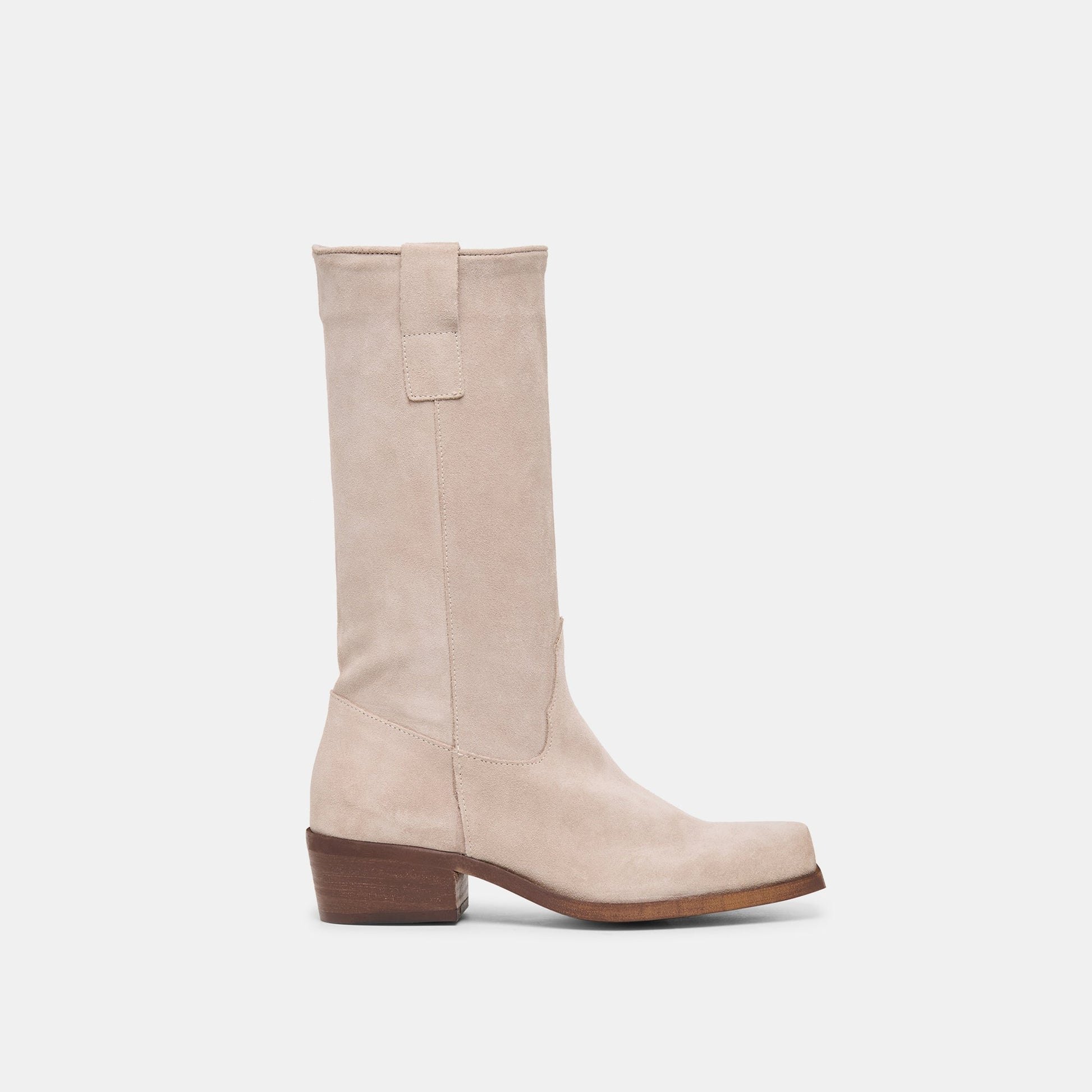 Romie Lt Taupe Suede Boots