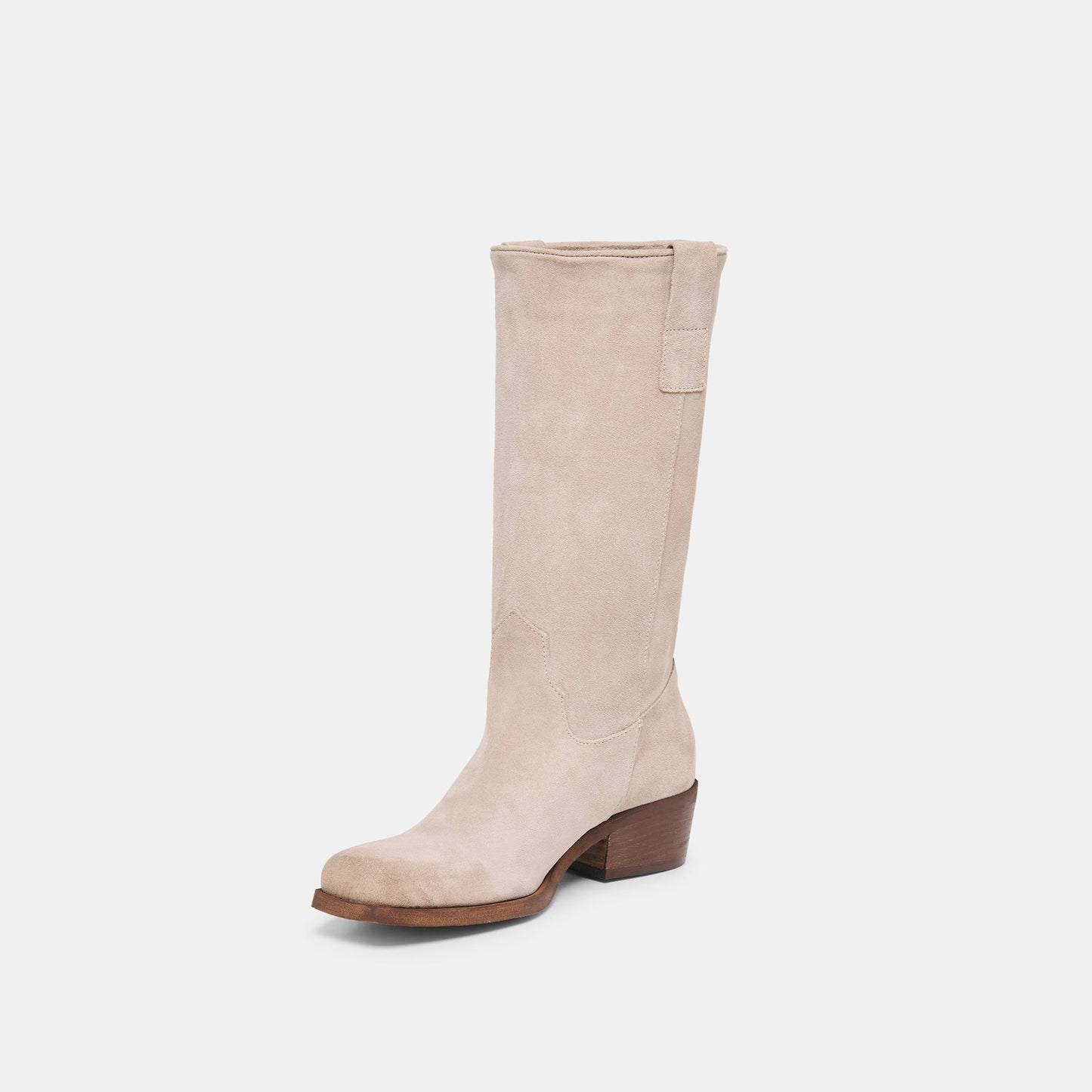 Romie Lt Taupe Suede Boots