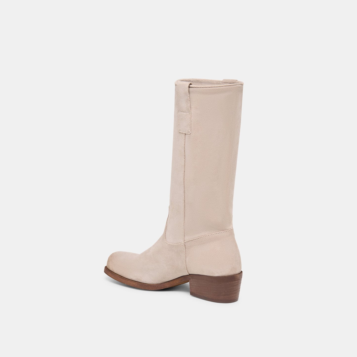 Romie Lt Taupe Suede Boots