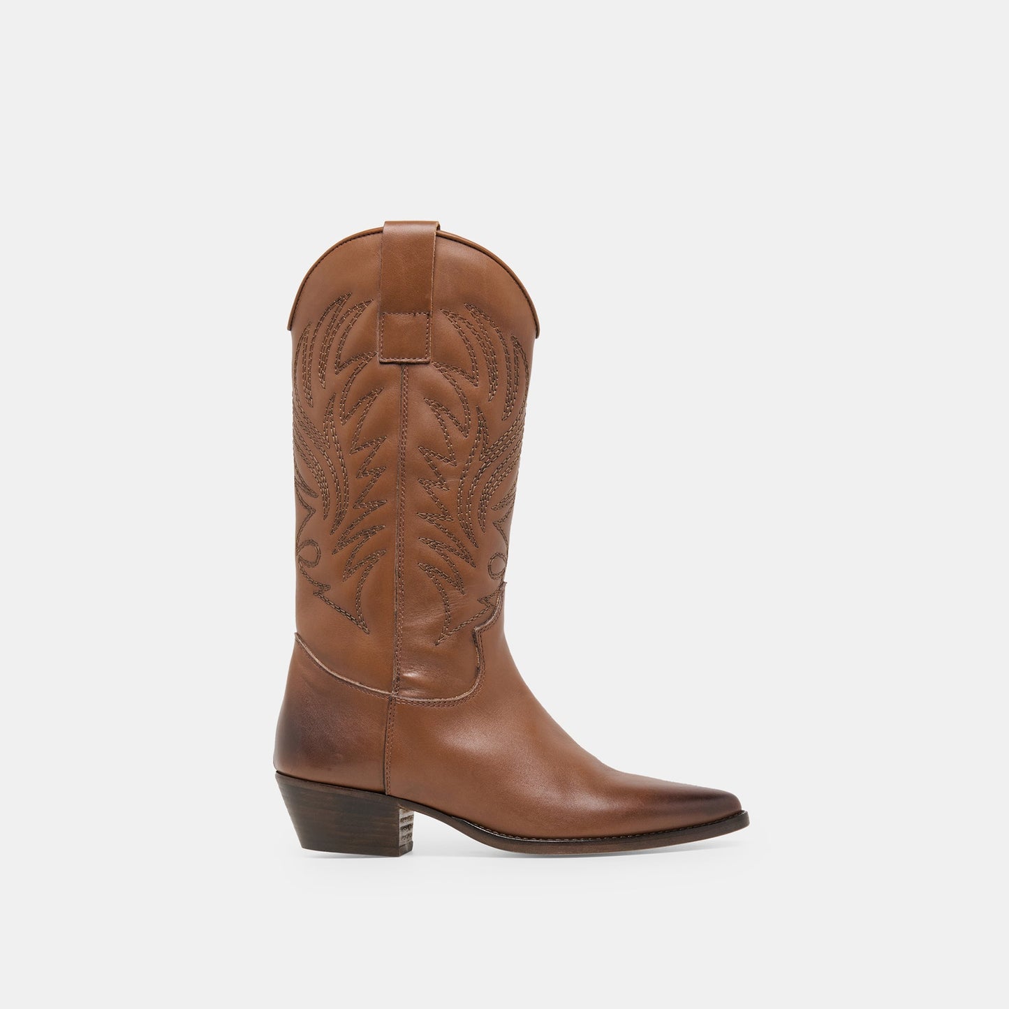 Tanner Chestnut Leather Boots