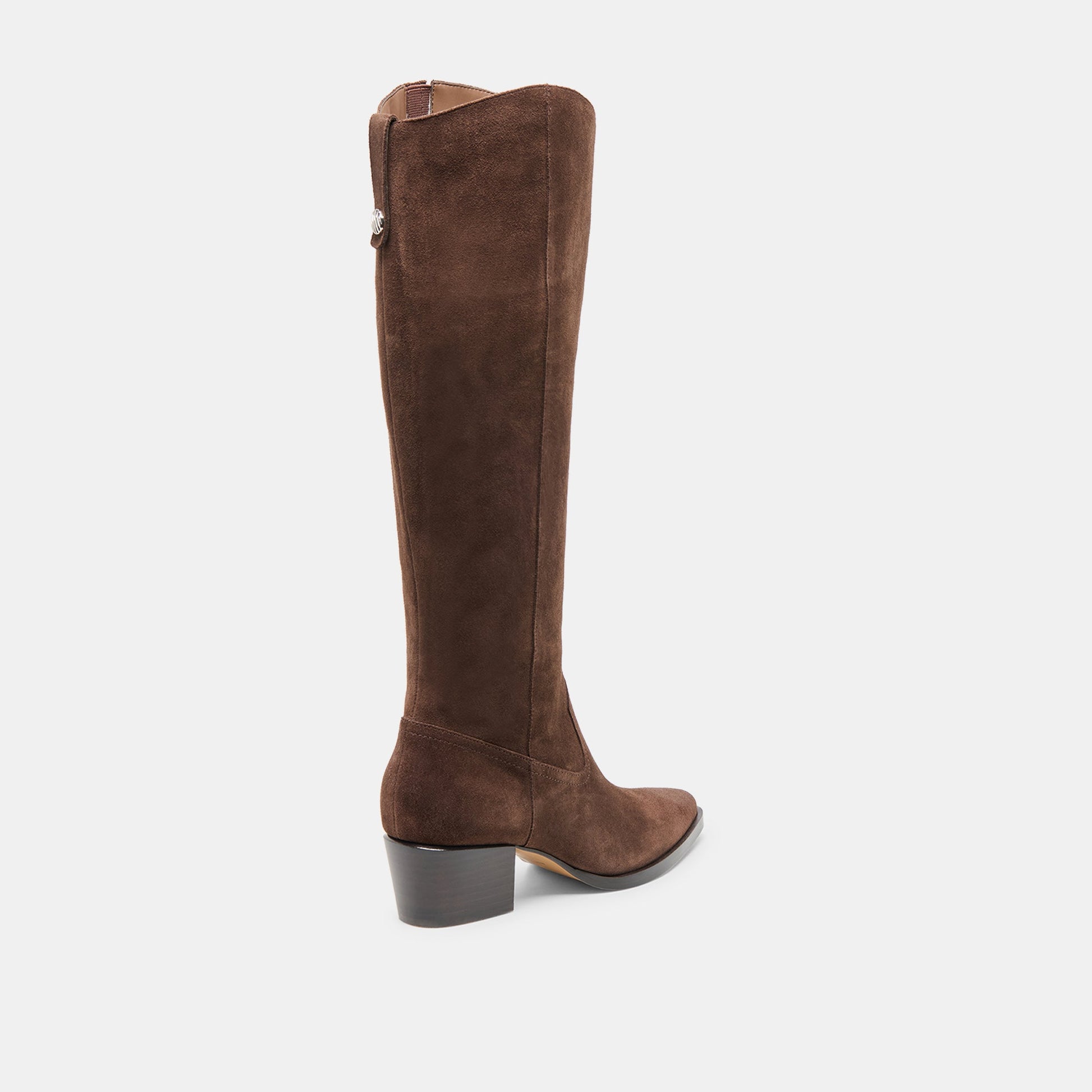 Virona H2O Waterproof Dk Brown Suede Extra Wide Calf Boots