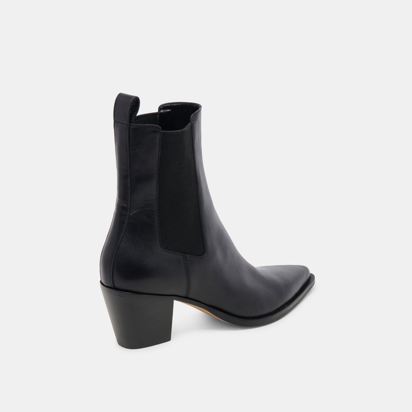 SHADIE H2O WIDE BOOTIES BLACK LEATHER
 – Dolce Vita