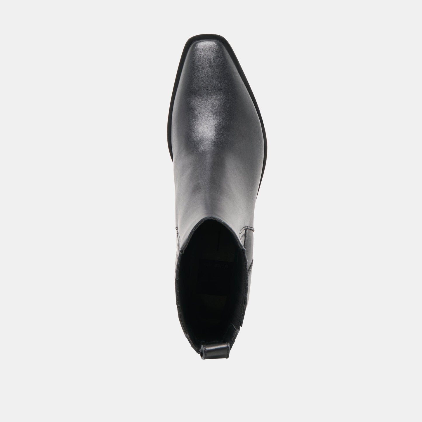 Faint H2O Waterproof Black Leather Booties
