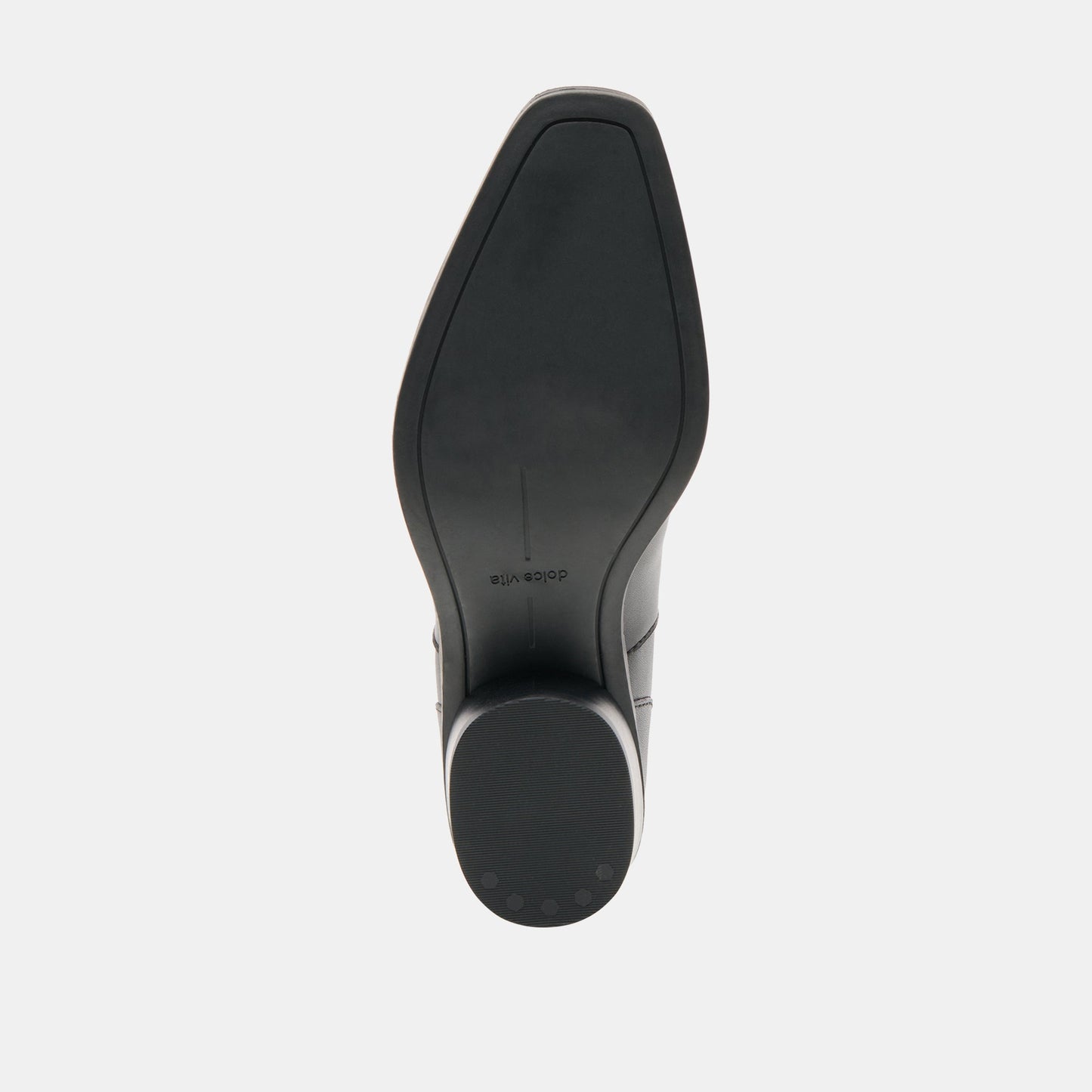 Faint H2O Waterproof Black Leather Booties