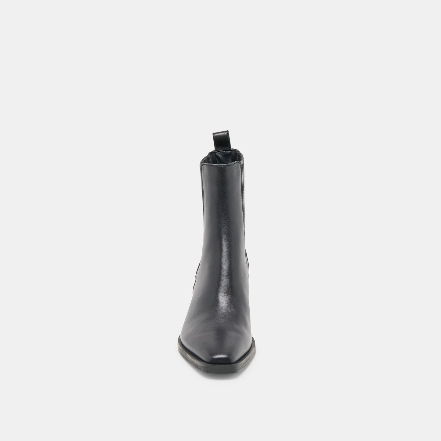 Faint H2O Waterproof Black Leather Booties