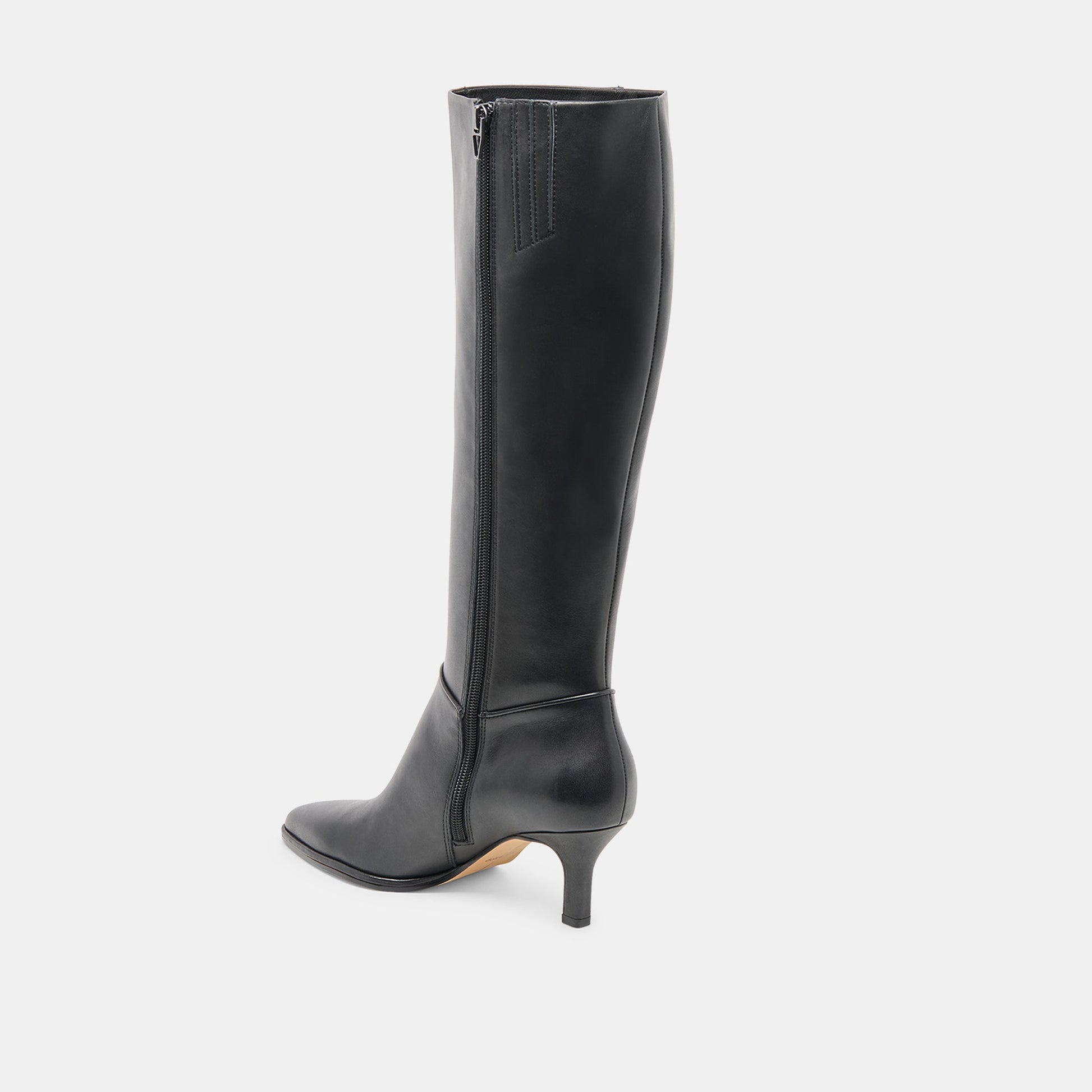 Aldy Black Leather Boots