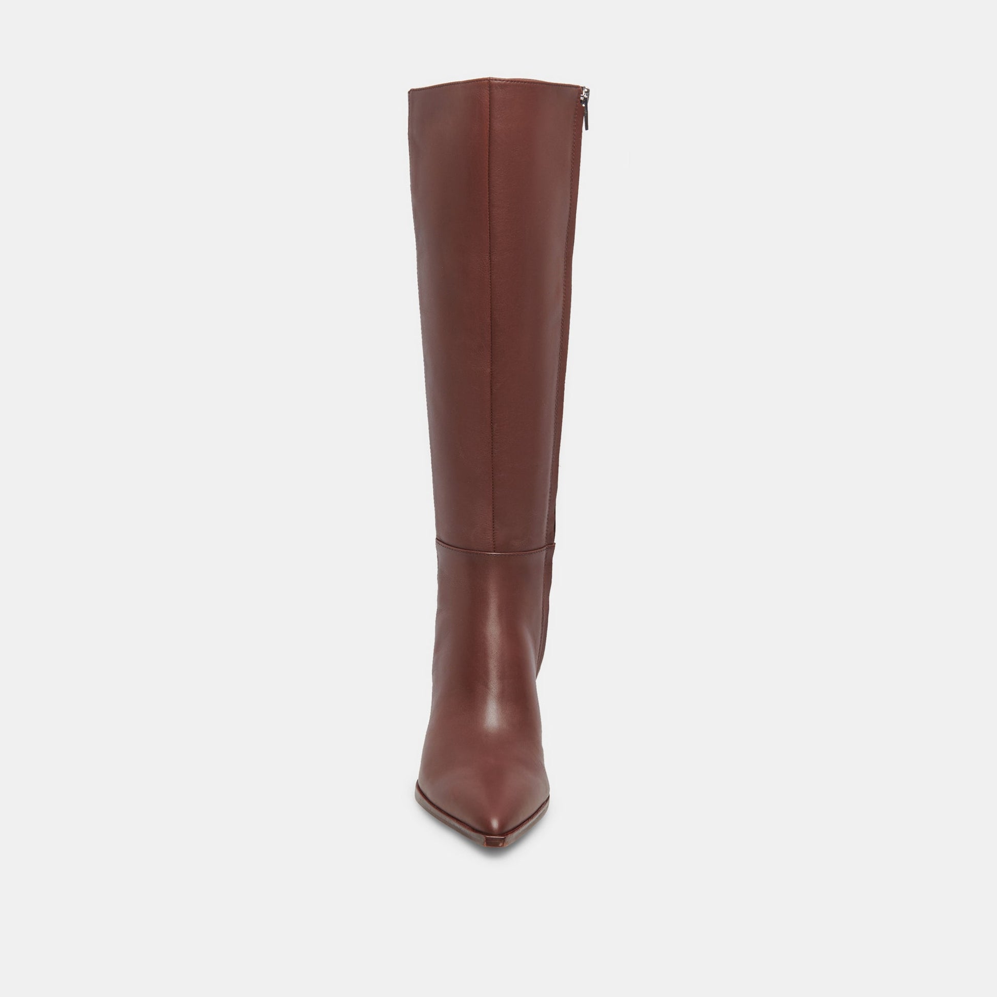 Auggie Boots | Chocolate Leather Boots by Dolce Vita