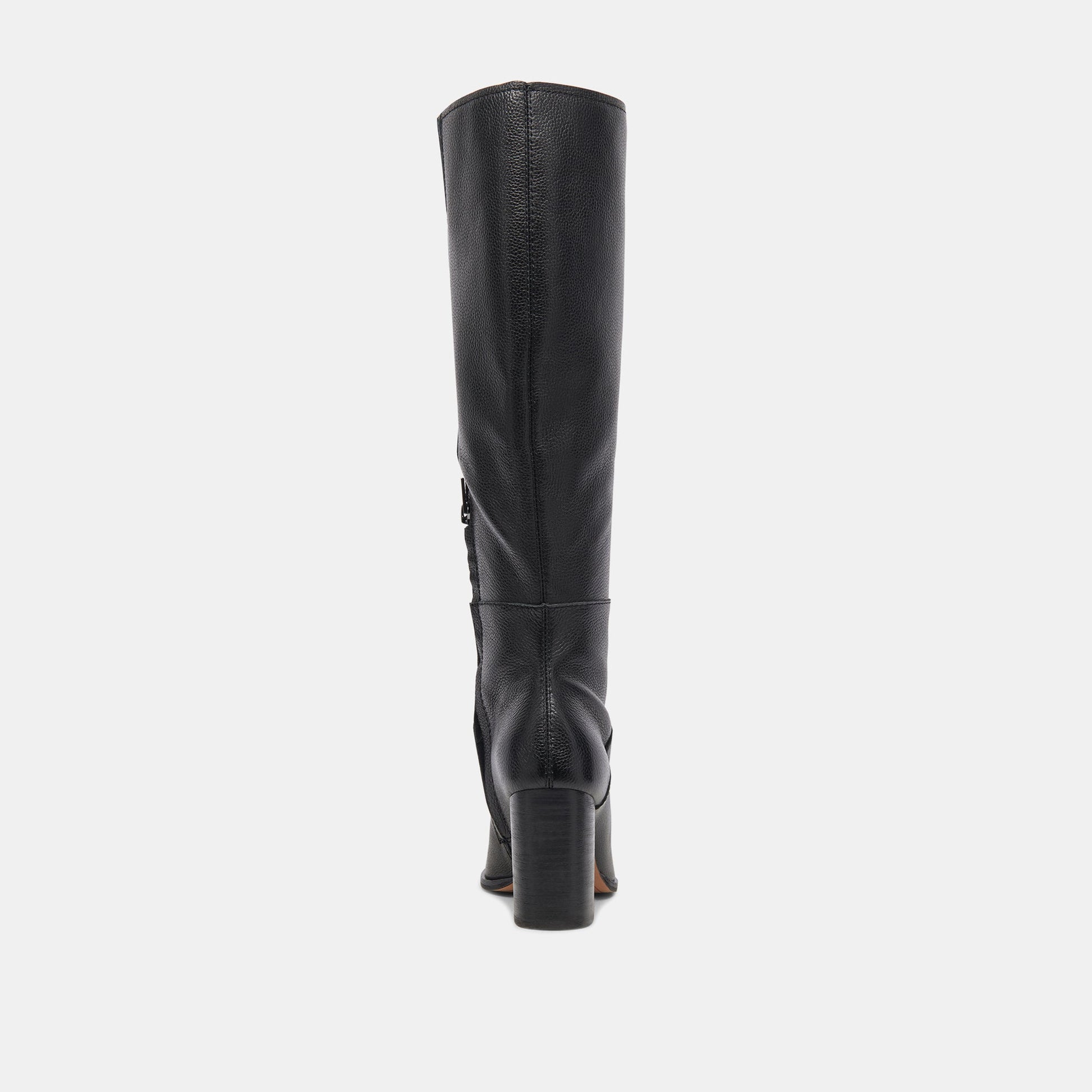 Fynn Boots Onyx Leather | Knee-High Onyx Leather Boots
 – Dolce Vita