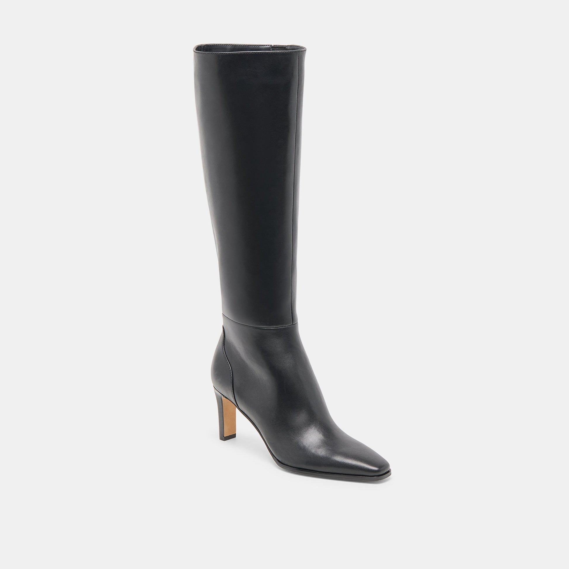 Emmi Black Leather Boots