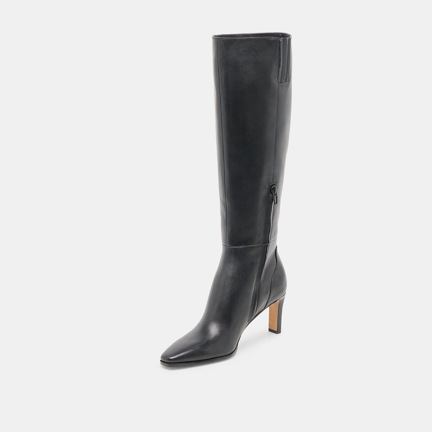 Emmi Black Leather Boots